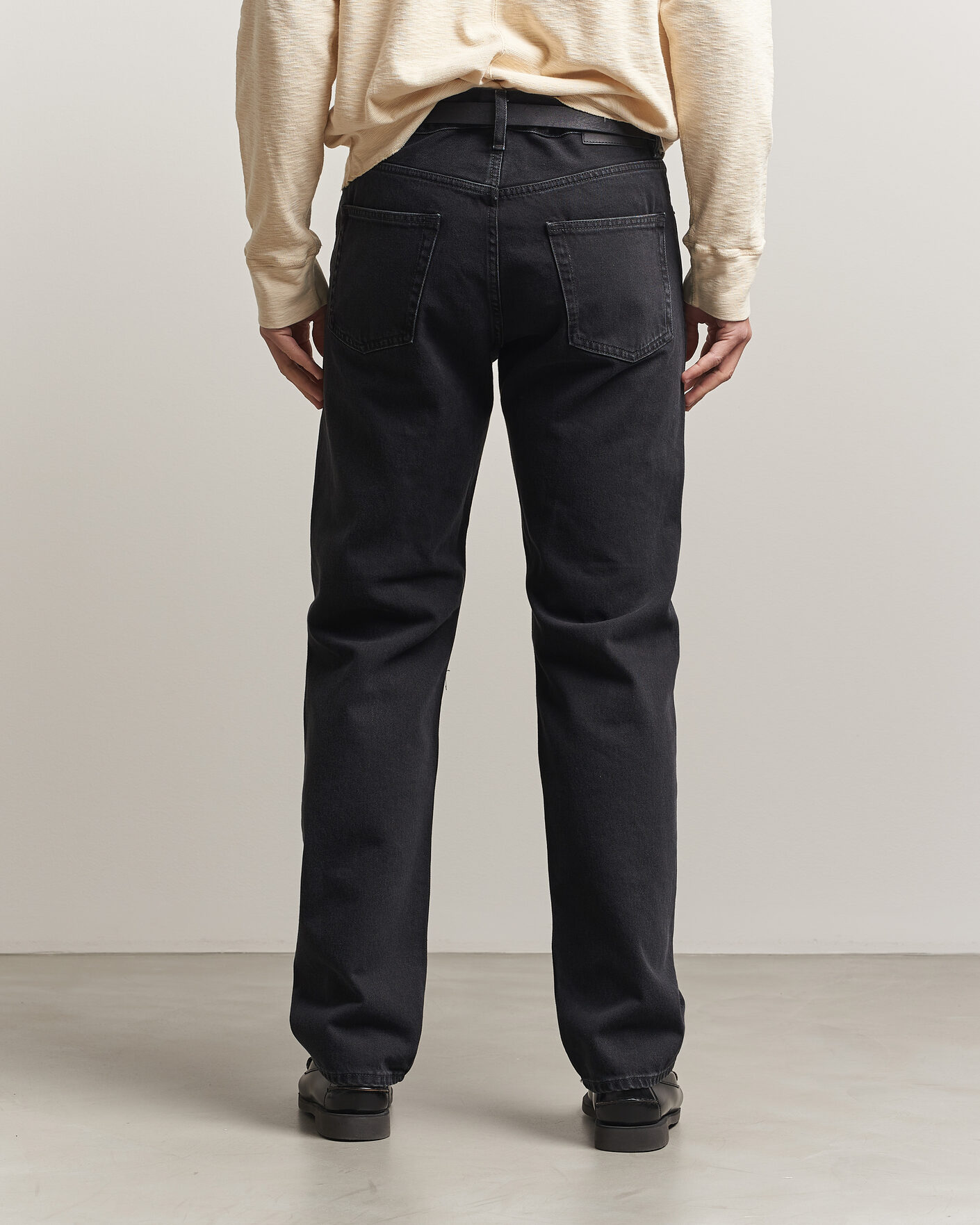 Men | Trousers | Sunflower | New Standard Jeans Washed Black