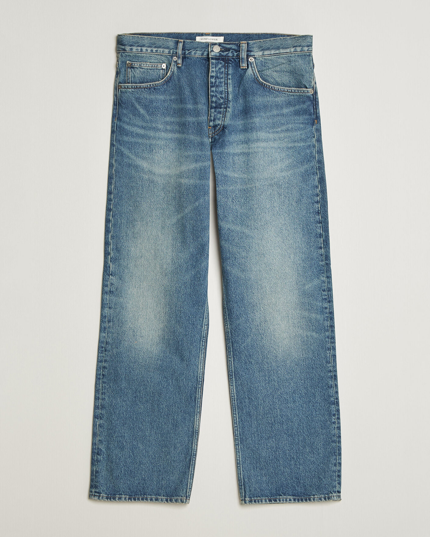 Men | Trousers | Sunflower | Loose Jeans Blue Vintage