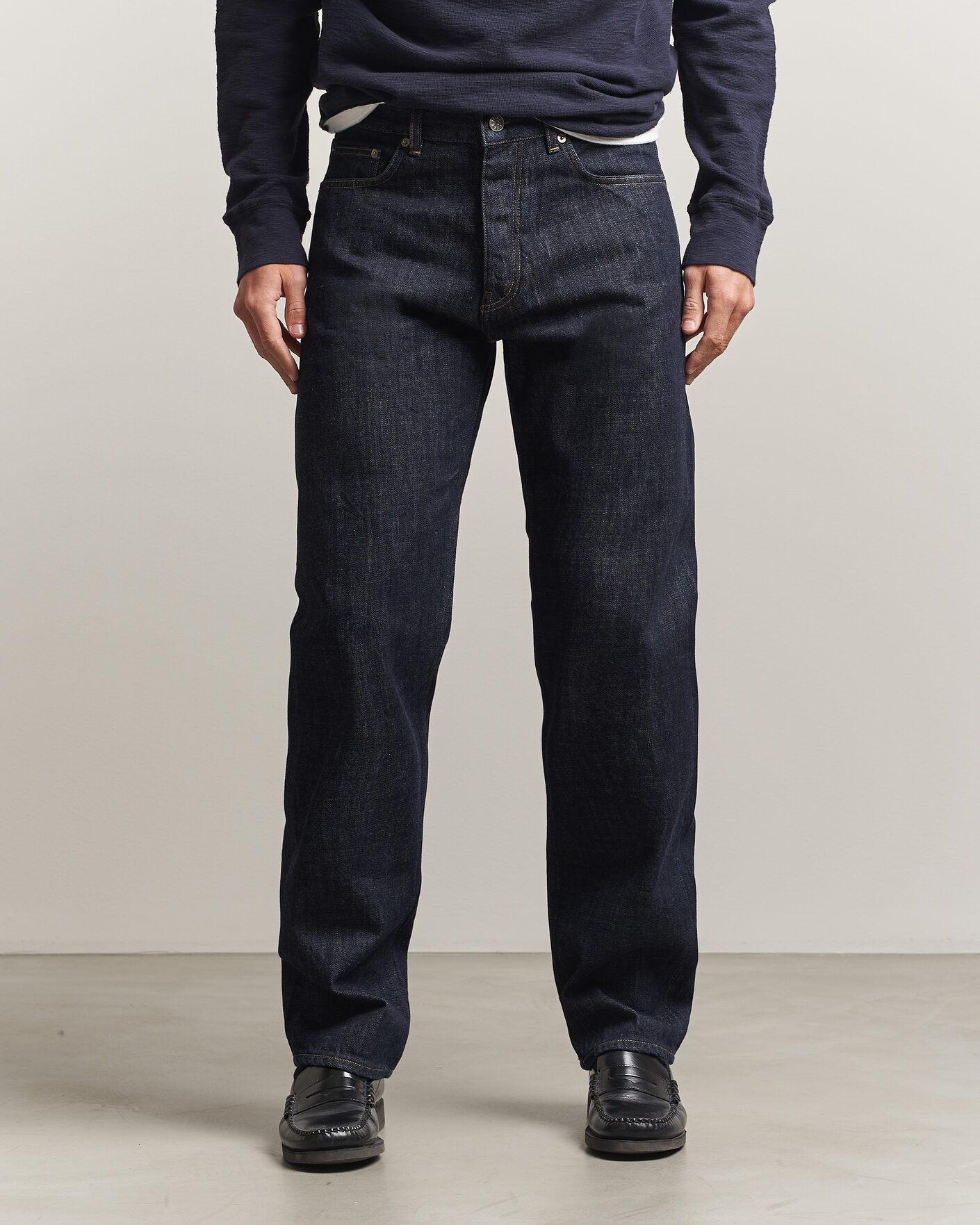 Men | Trousers | Sunflower | New Standard Jeans Simple Rinse