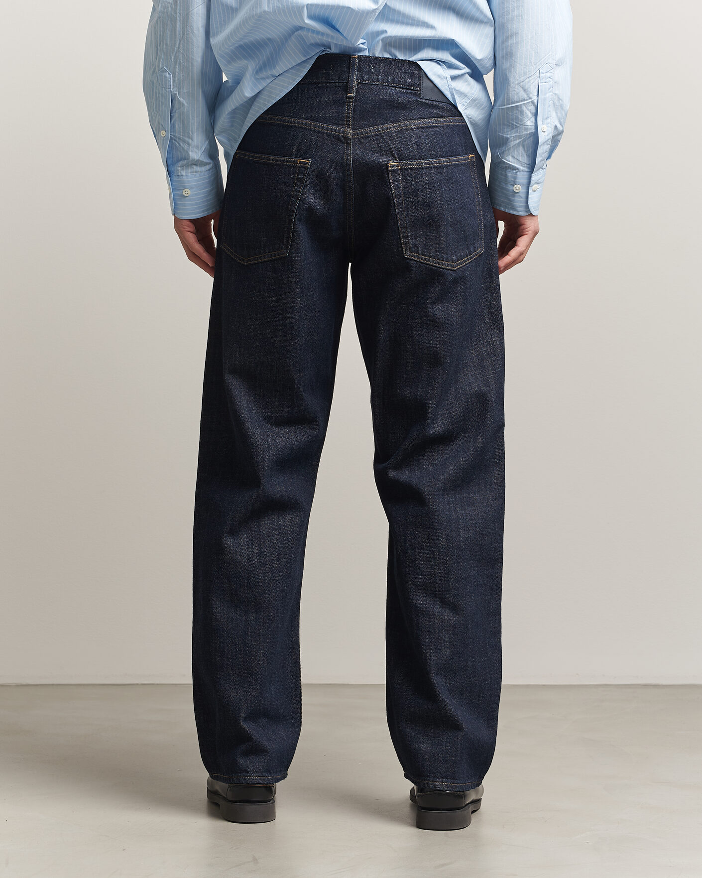 Men | Trousers | Sunflower | Loose Jeans Simple Rinse