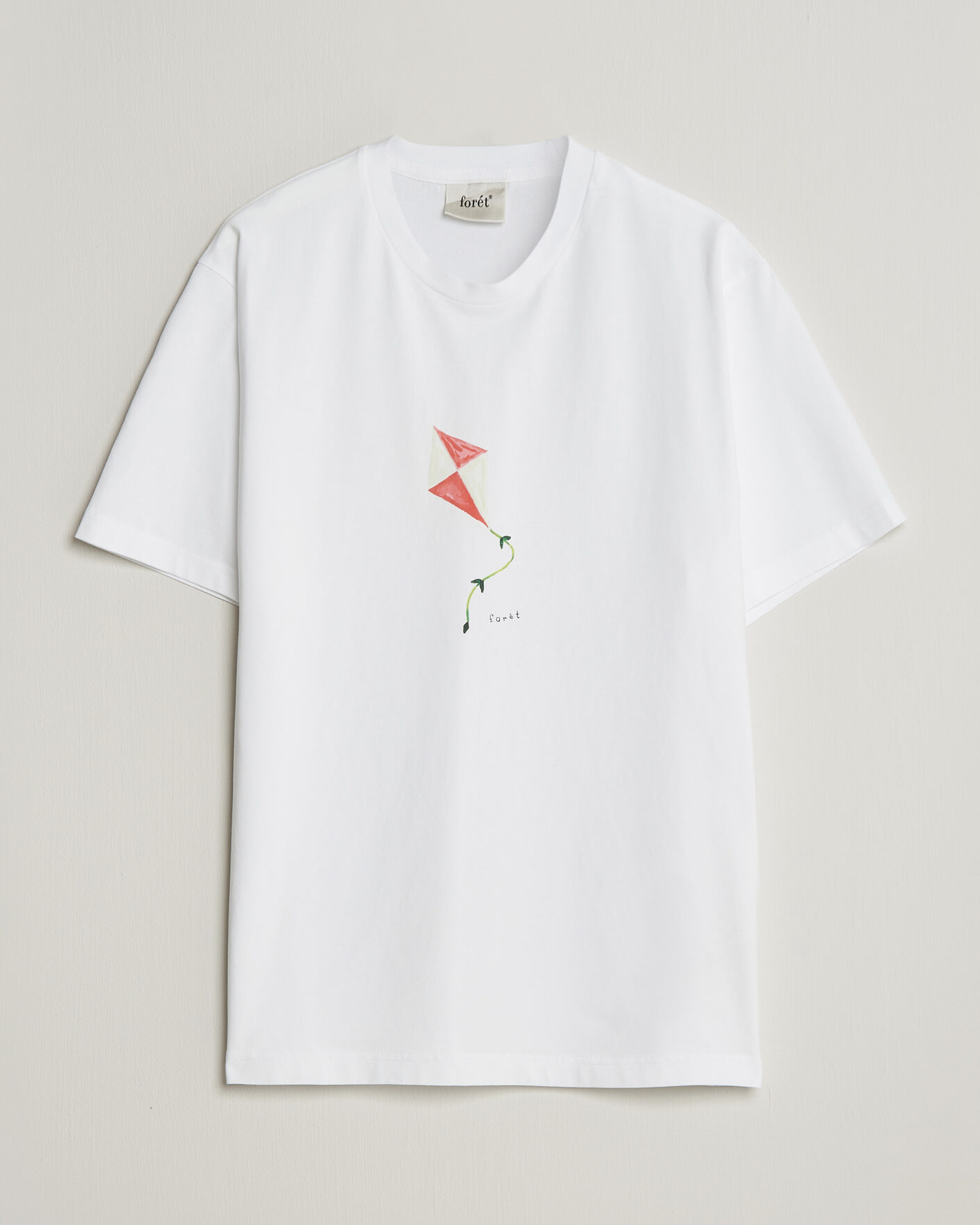 Men | T-Shirts | Forét | Fly T-Shirt White