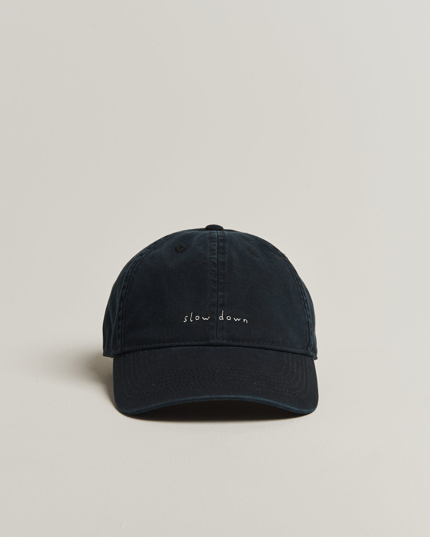 Men | Forét Slow Down Washed Cap Black | Forét | Slow Down Washed Cap Black
