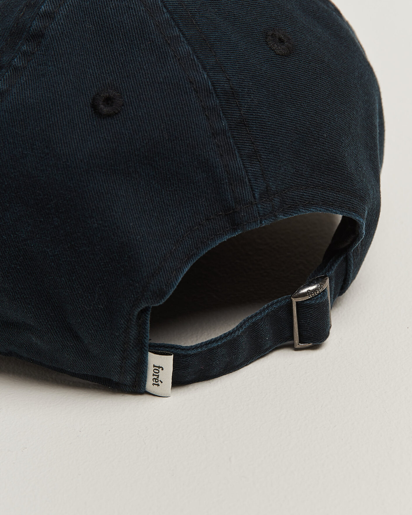 Men | Forét Slow Down Washed Cap Black | Forét | Slow Down Washed Cap Black