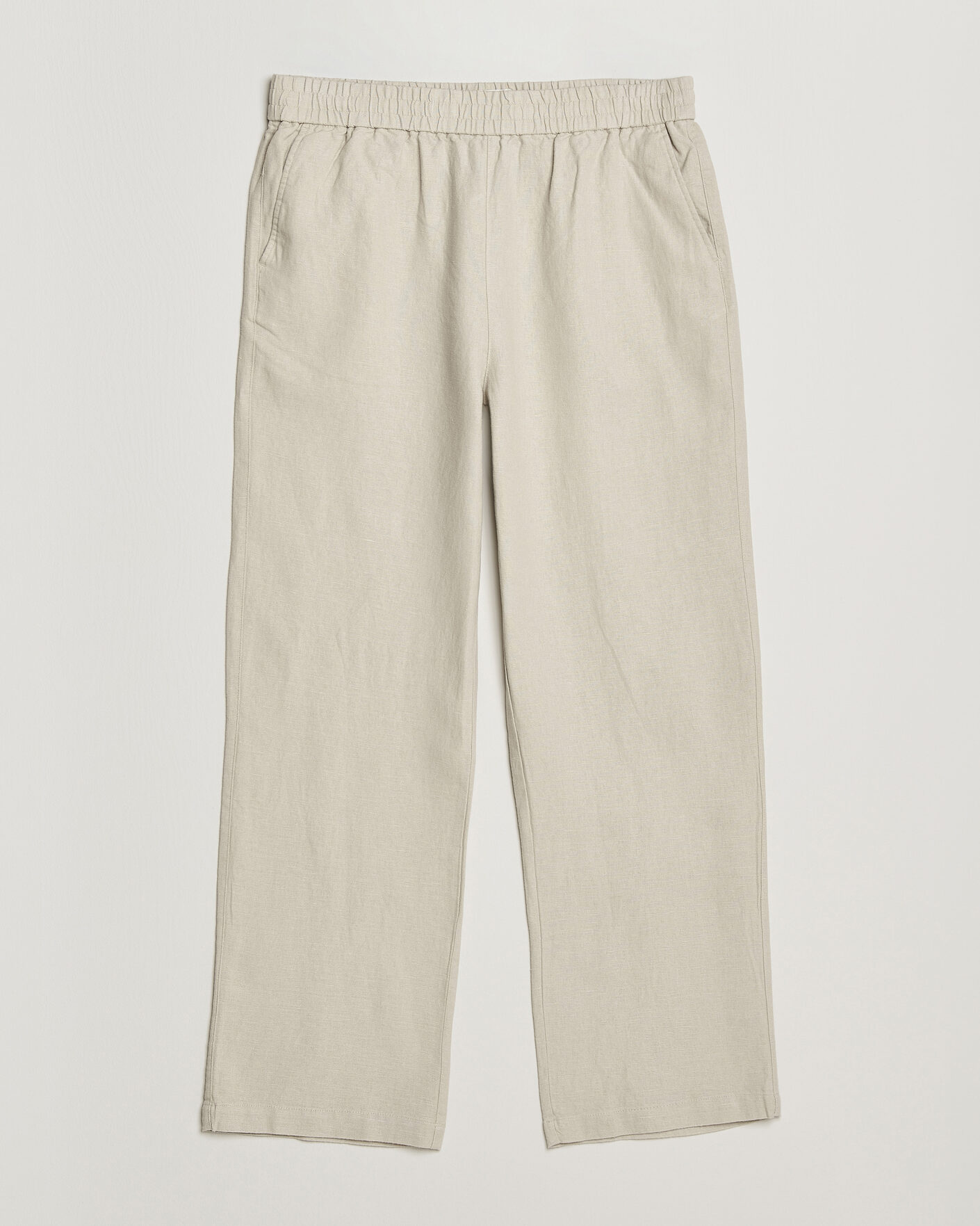 Men | Trousers | LES DEUX | Linen Casual Pants Light Sand