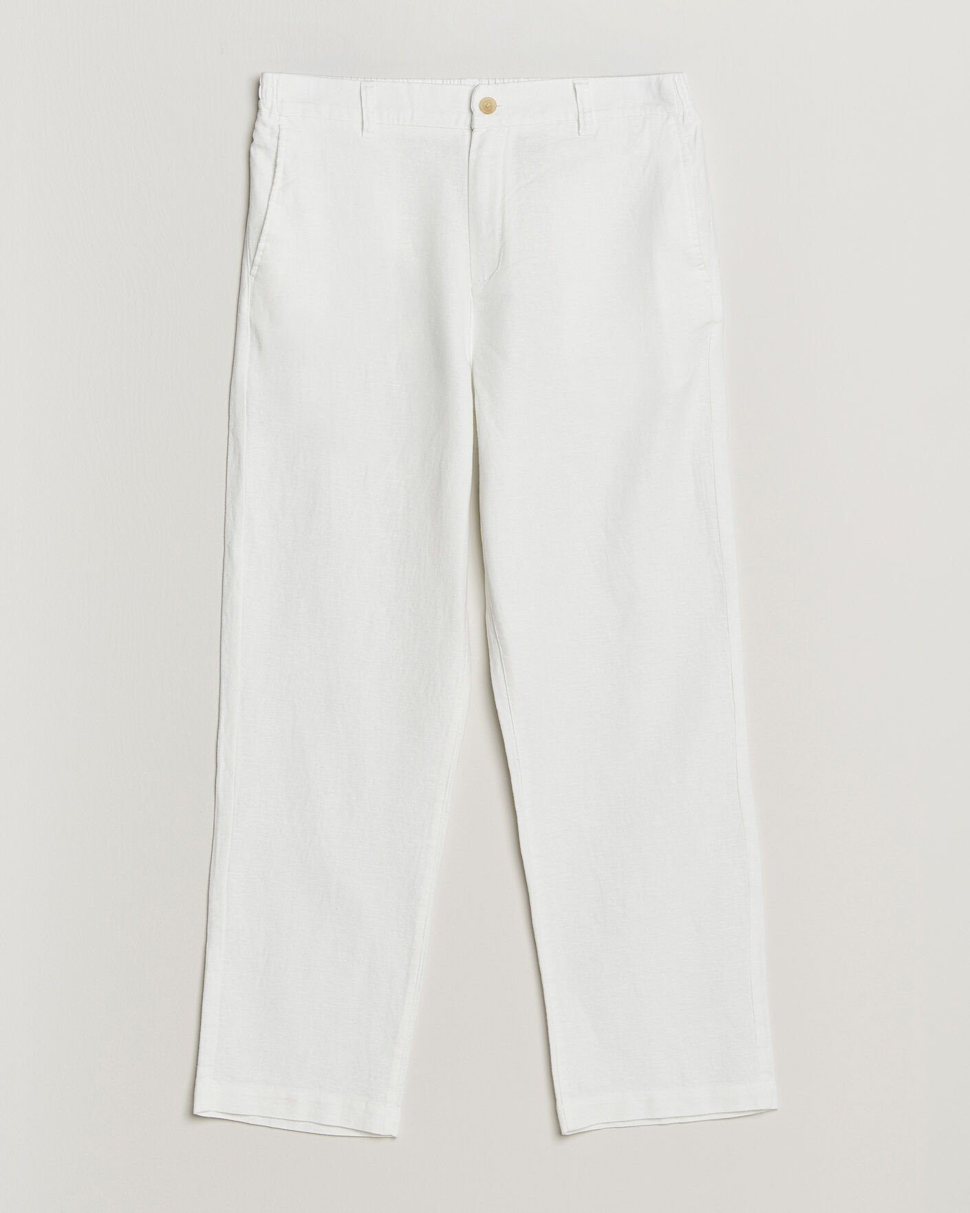 Men | Trousers | LES DEUX | Linen Comfort Suit Pants White
