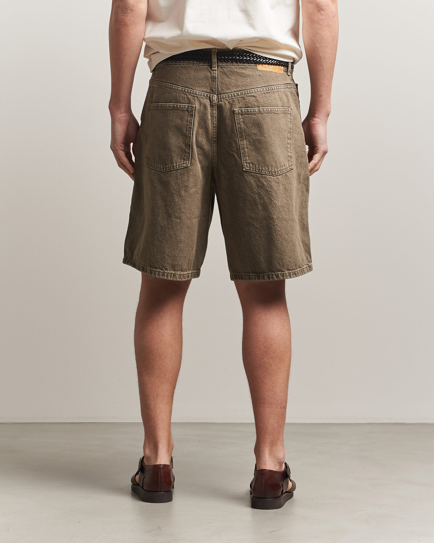 Men | Shorts | LES DEUX | Denim Shorts Light Brown