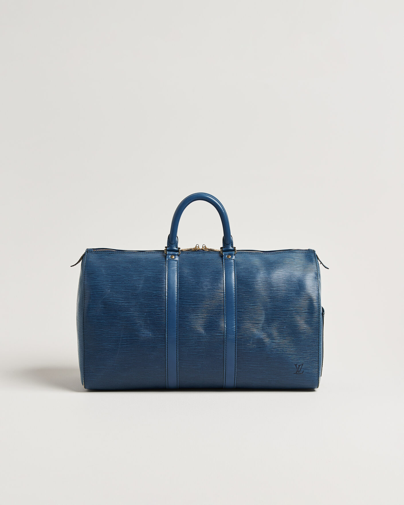 Men | Pre-Owned & Vintage Bags | Louis Vuitton Pre-Owned | Keepall 45 Epi Leather Blue