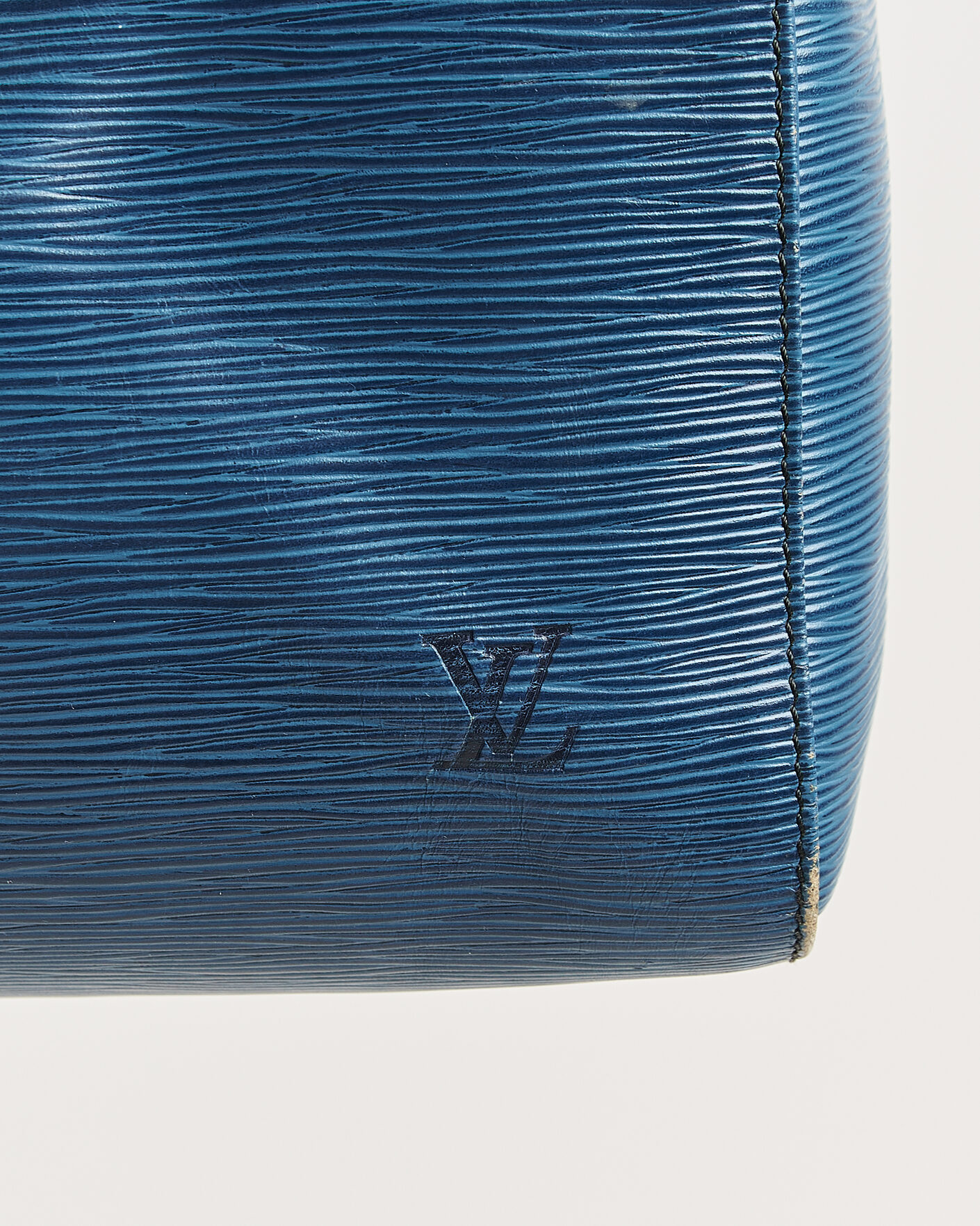 Men | Pre-Owned & Vintage Bags | Louis Vuitton Pre-Owned | Keepall 45 Epi Leather Blue