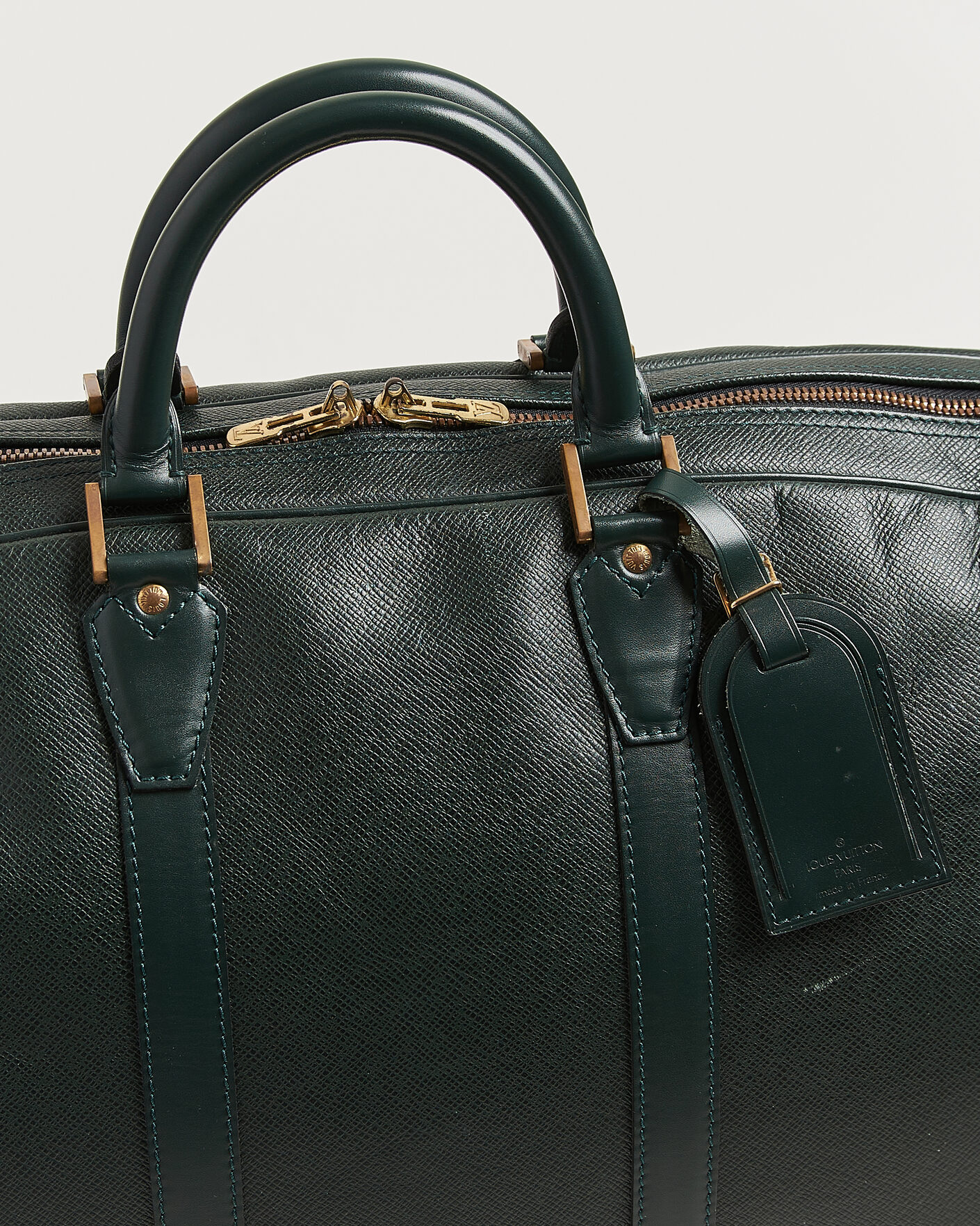 Men | Pre-Owned & Vintage Bags | Louis Vuitton Pre-Owned | Taiga Kendall GM Bag Green