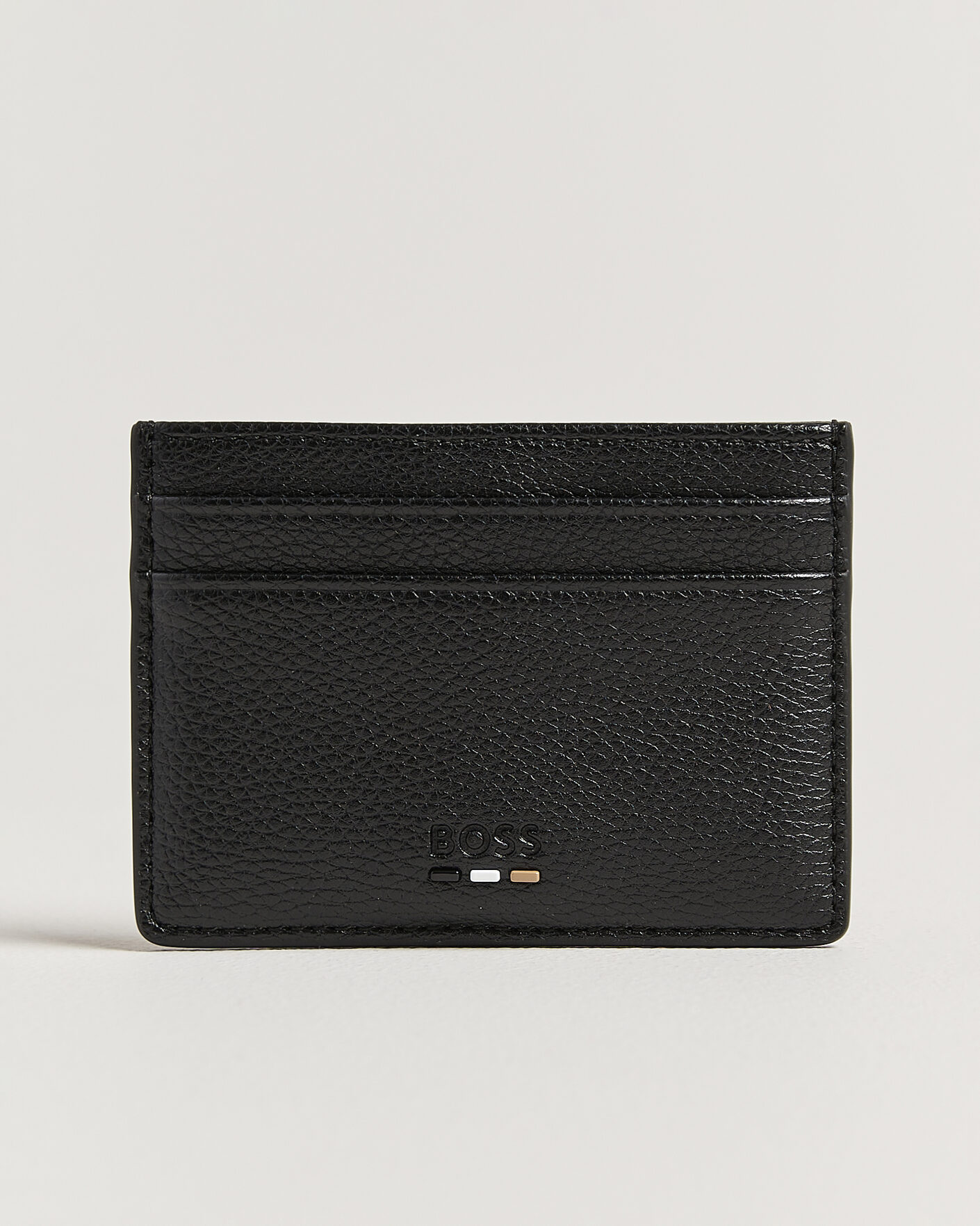 Men | Wallets | BOSS BLACK | Ray Leather Card Holder Black