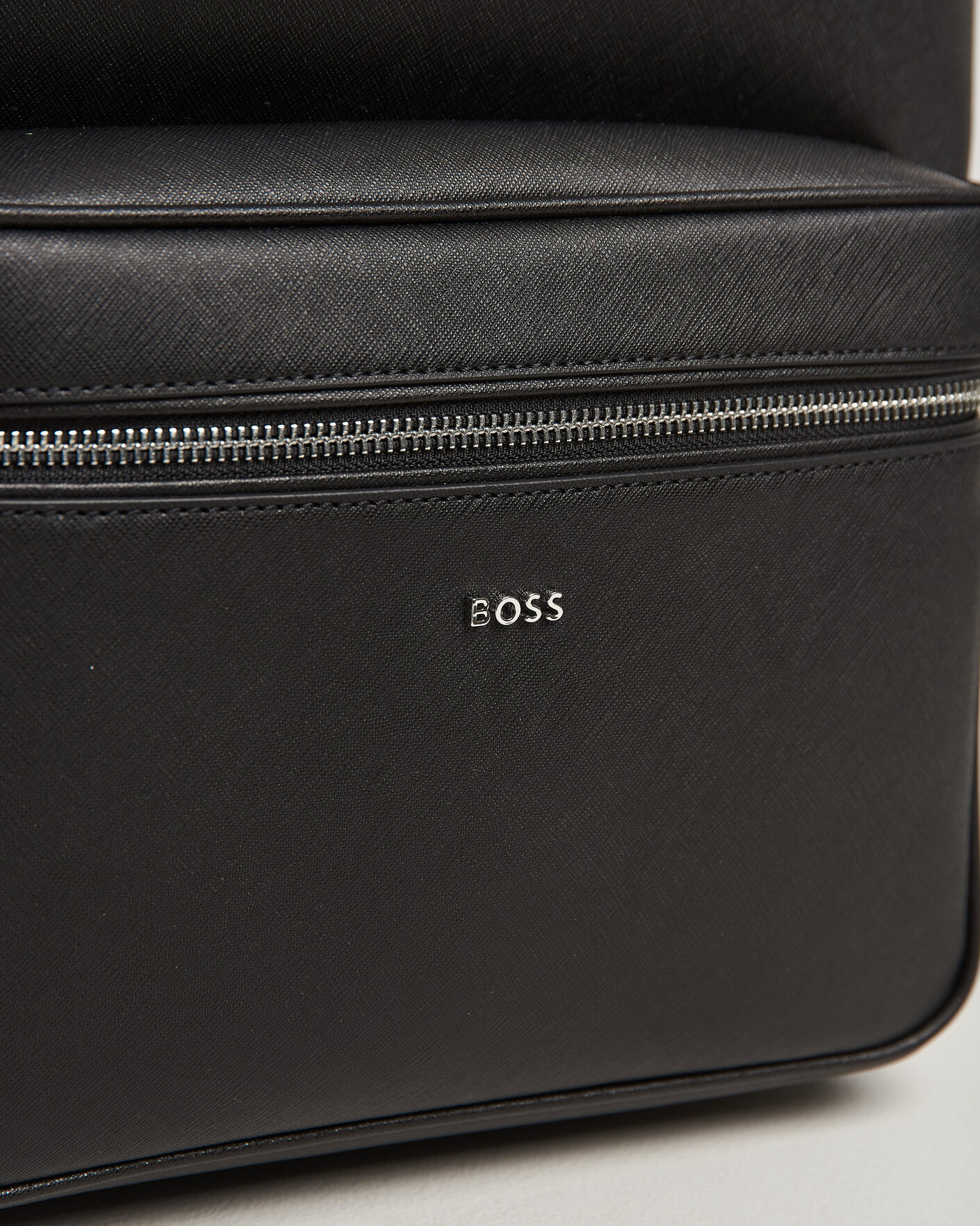 Men | Bags | BOSS BLACK | Northon Leather Backpack Black