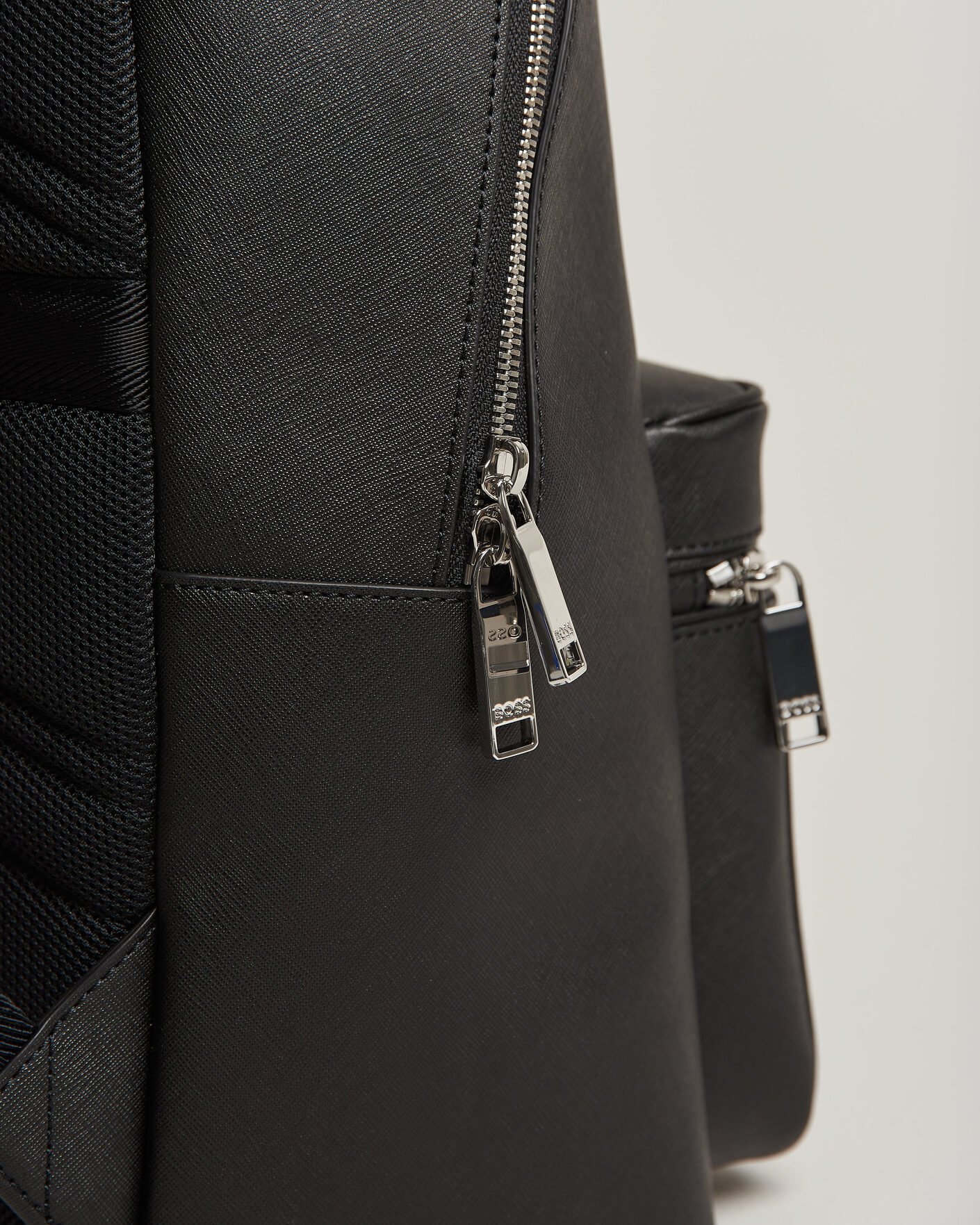 Men | Bags | BOSS BLACK | Northon Leather Backpack Black