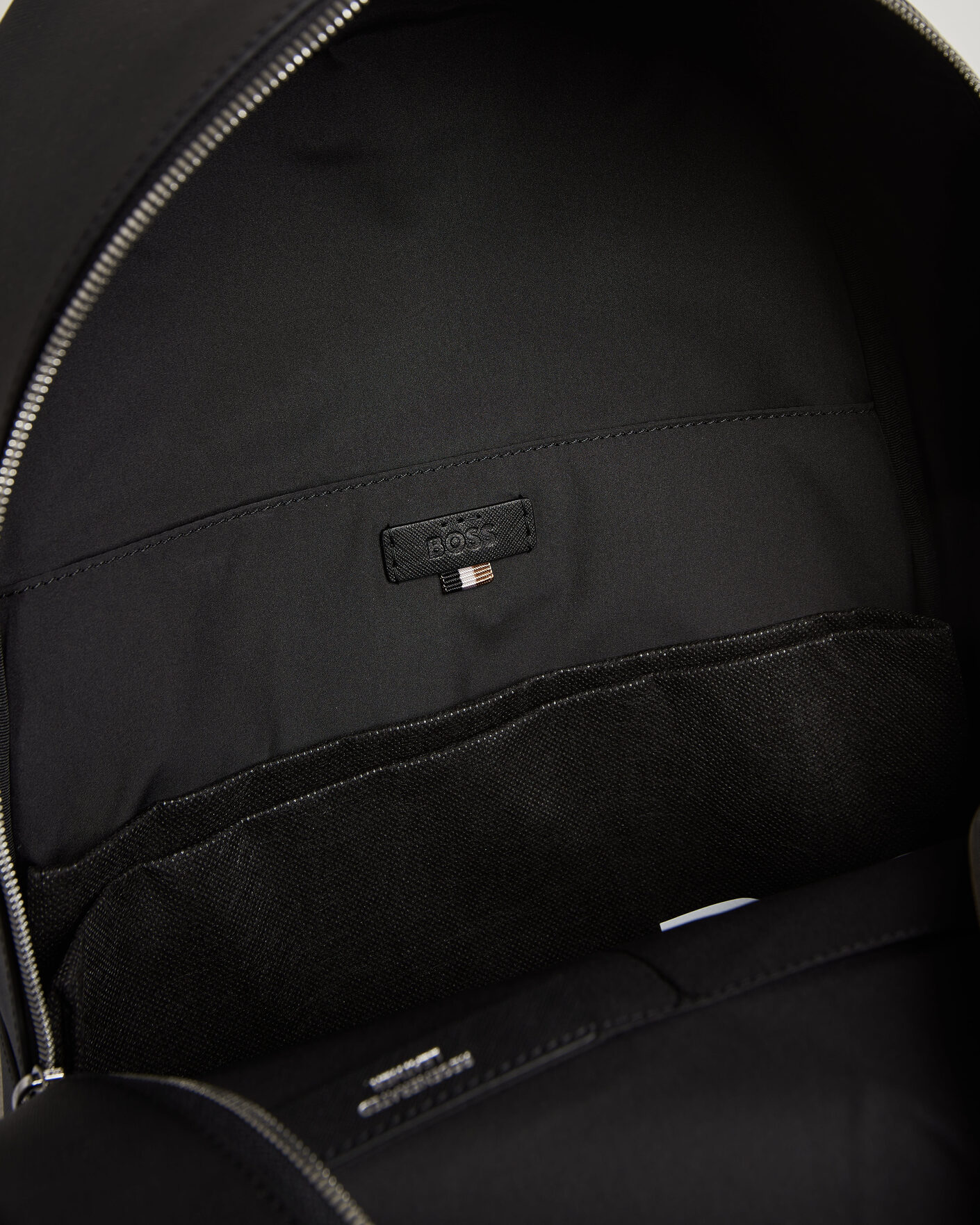 Men | Bags | BOSS BLACK | Northon Leather Backpack Black