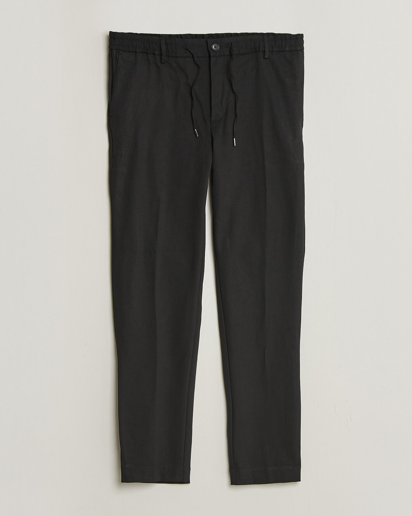 Men | Trousers | BOSS BLACK | Kane Drawstring Trousers Black