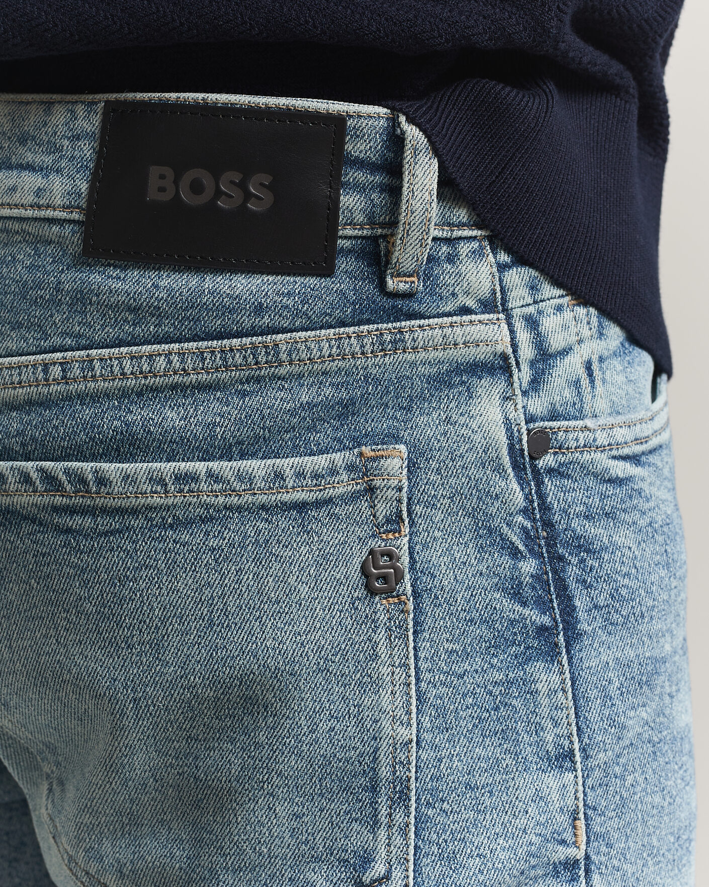 Men | Jeans | BOSS BLACK | Ogden Regular Fit Jeans Bright Blue
