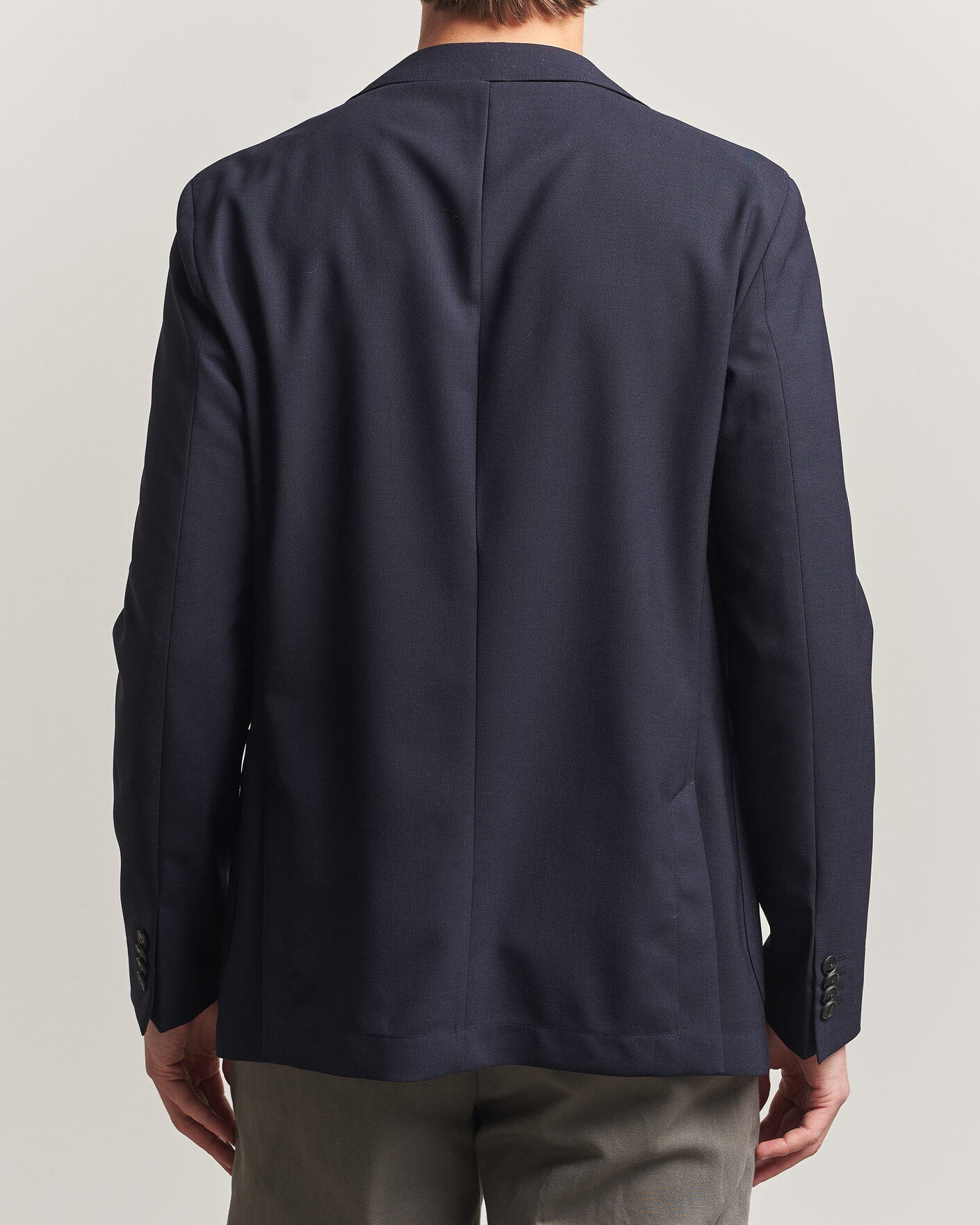 Men | Blazers | BOSS BLACK | Hanry Wool Patch Pocket Blazer Dark Blue