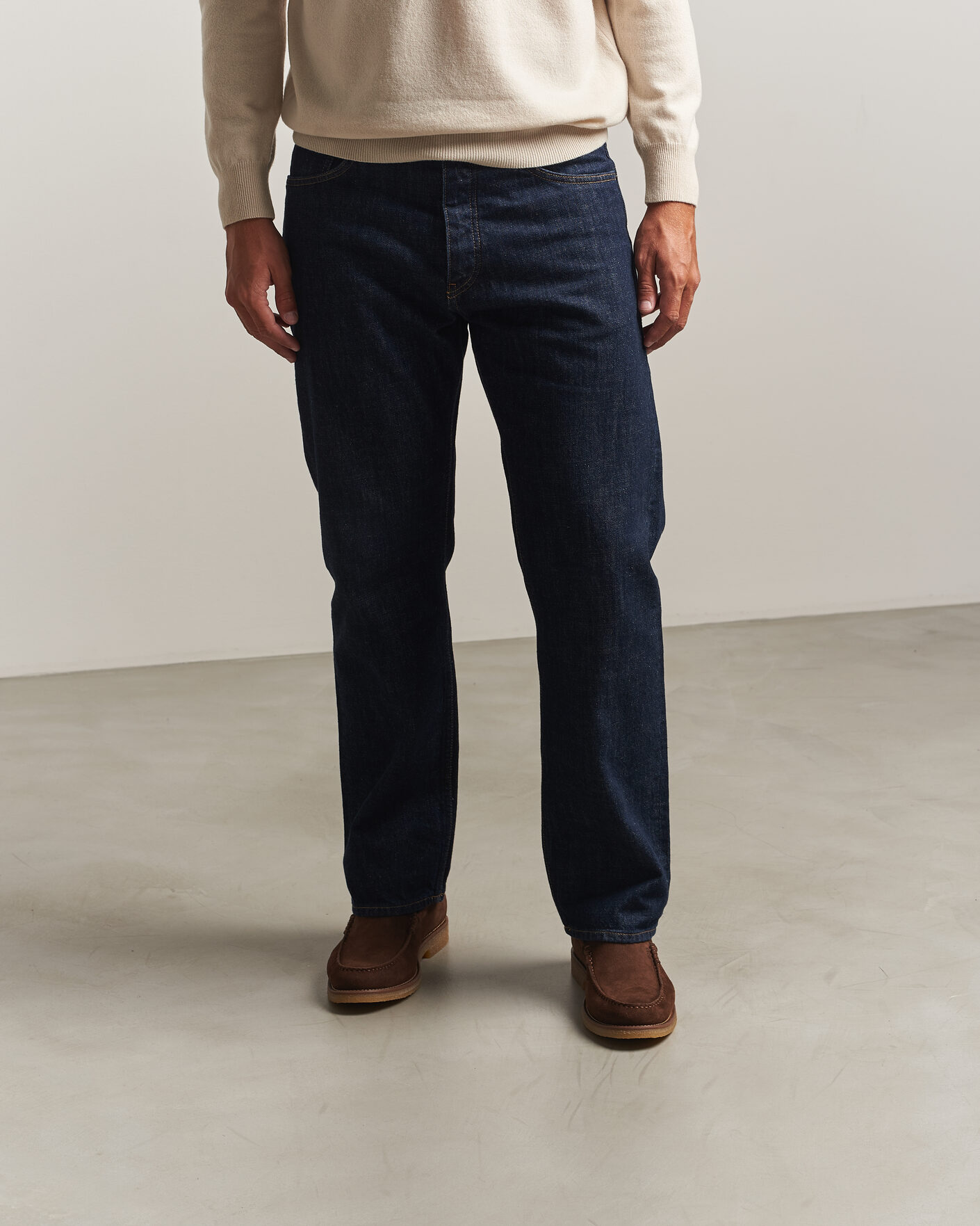 Men | Loafers | BOSS BLACK | Kope Suede Moccasin Dark Brown