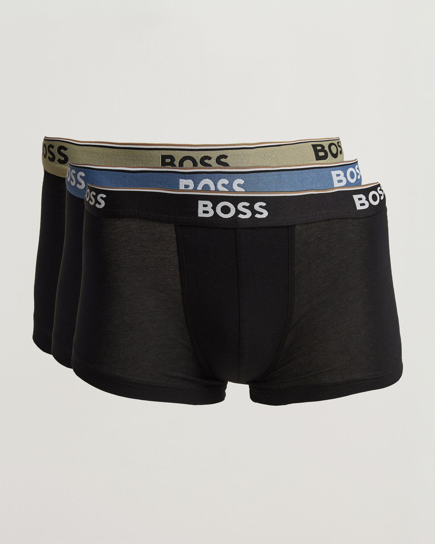 Men | Underwear & Socks | BOSS BLACK | 3-Pack Trunk Black