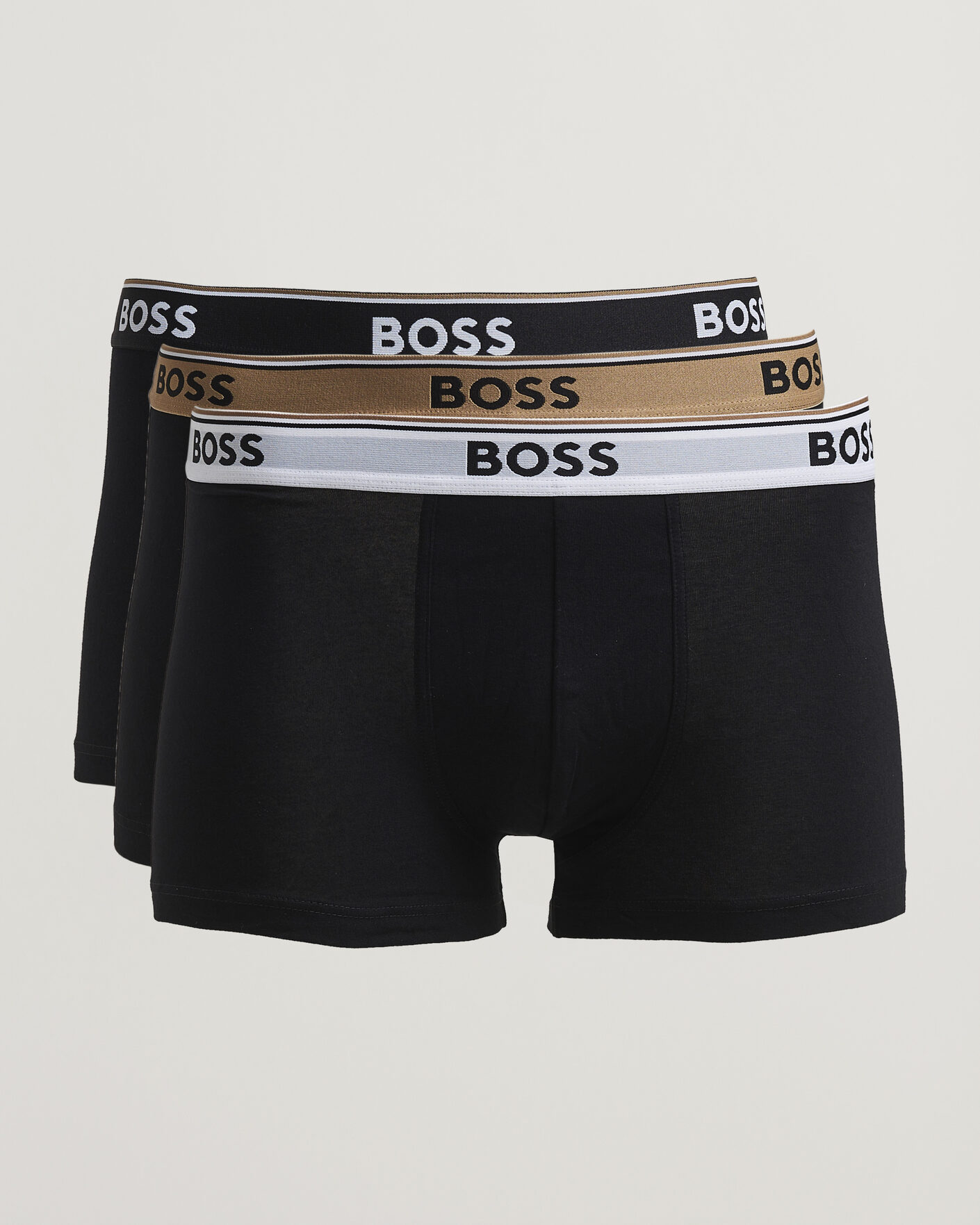 Men | Underwear & Socks | BOSS BLACK | 3-Pack Trunk Black