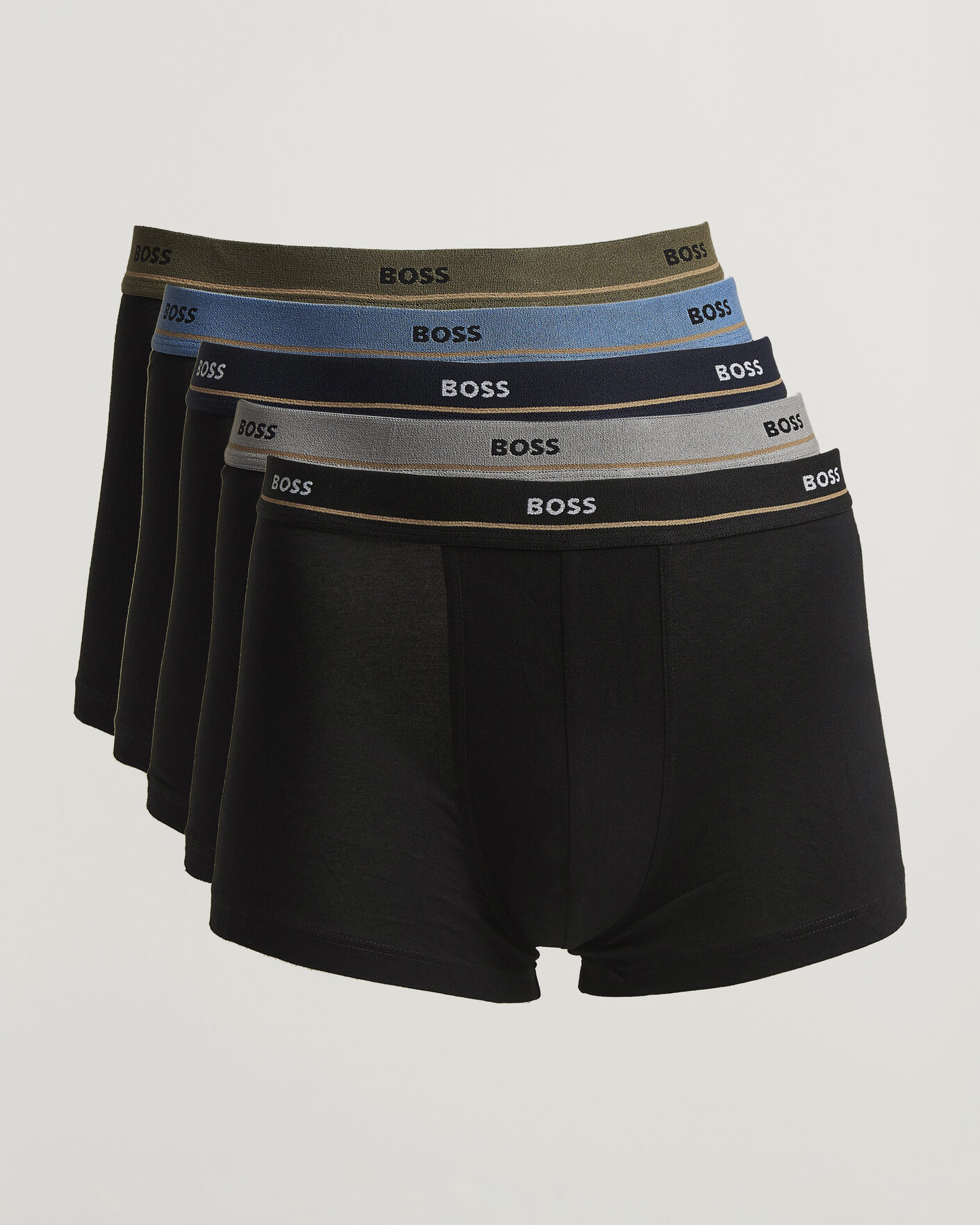 Men | Underwear & Socks | BOSS BLACK | 5-Pack Trunk Black