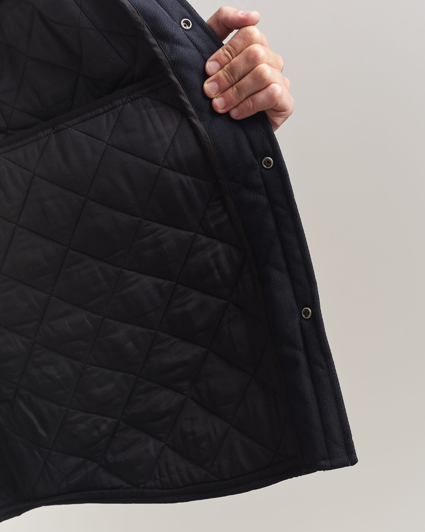 Men | Coats & Jackets | A.P.C. | Georges Quilted Jacket Dark Navy
