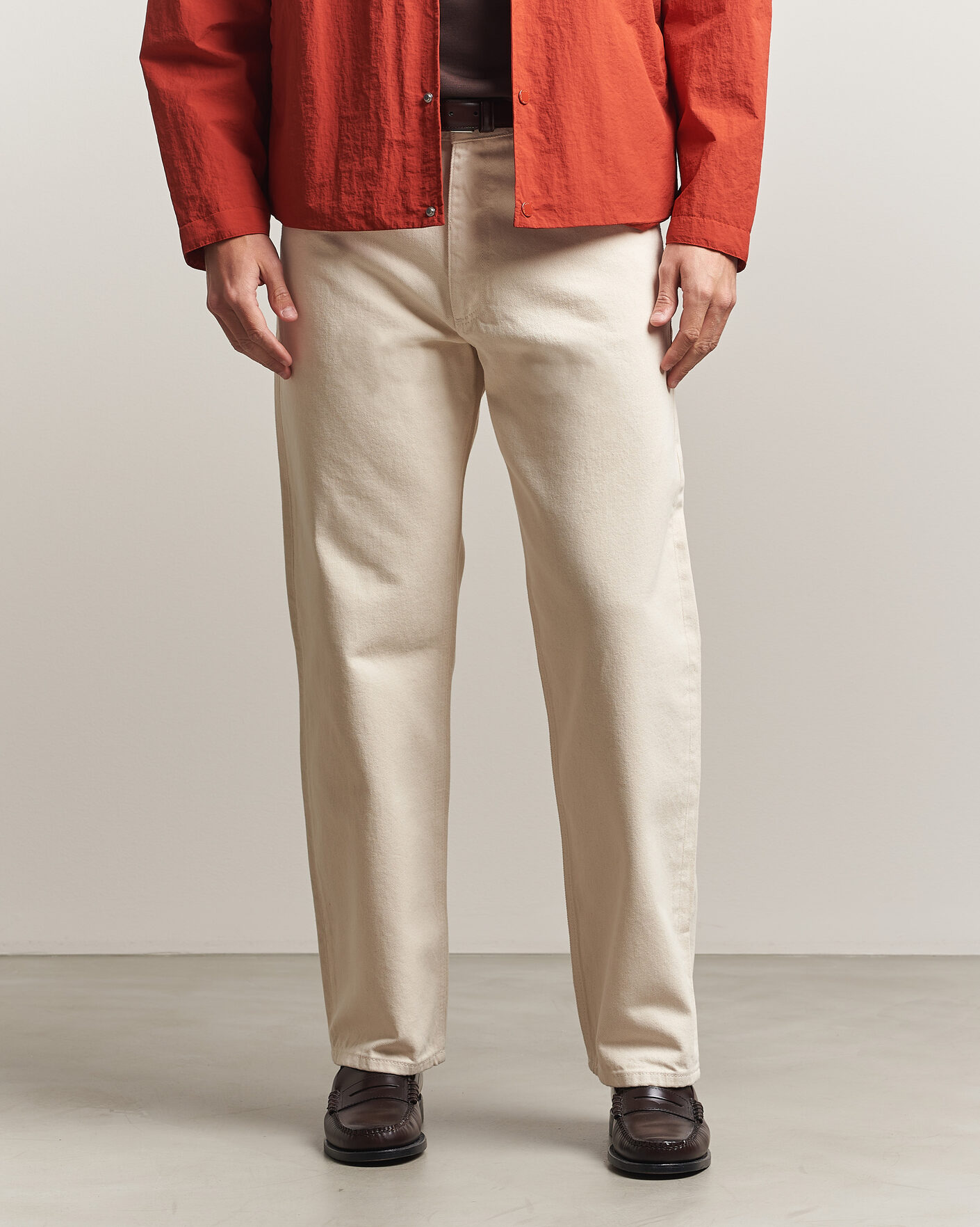 Men | Jeans | NN07 | Otis Relaxed Fit Jeans Ecru