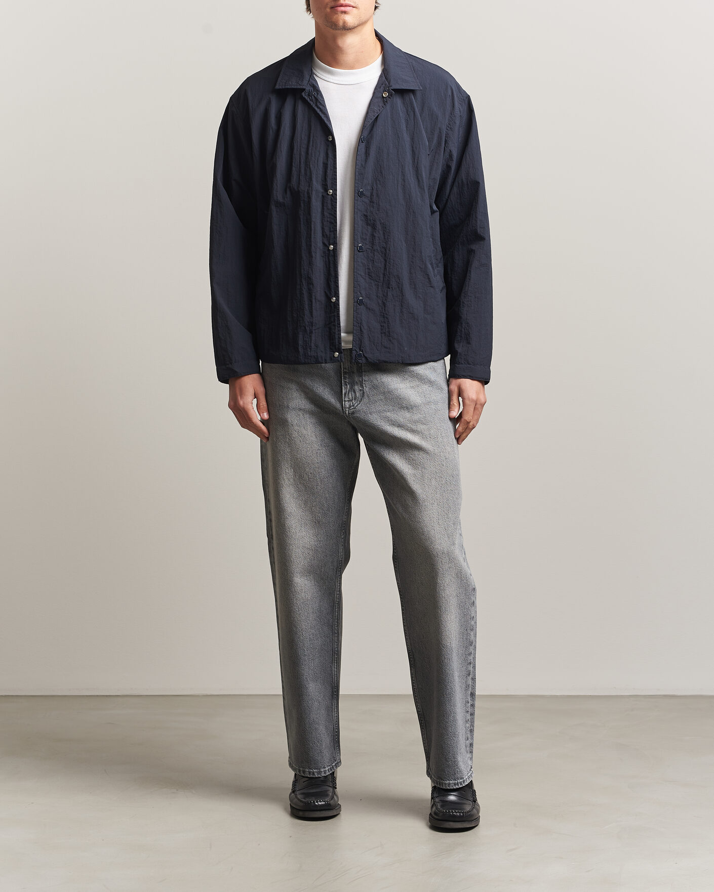Men | Shirts | NN07 | Otis Relaxed Fit Jeans Washed Grey