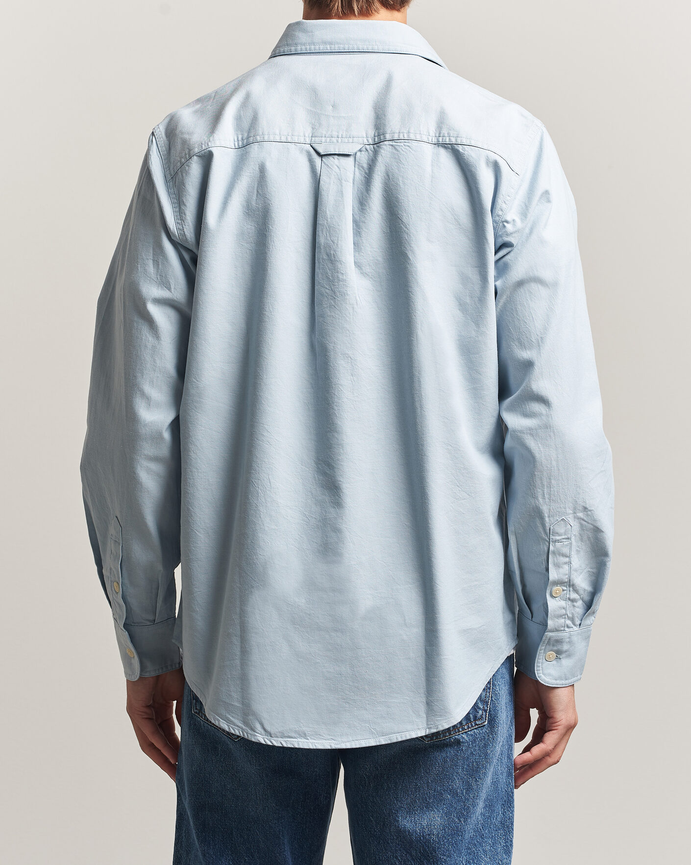 Men | Shirts | NN07 | Colby Twill Overshirt Sky Mist