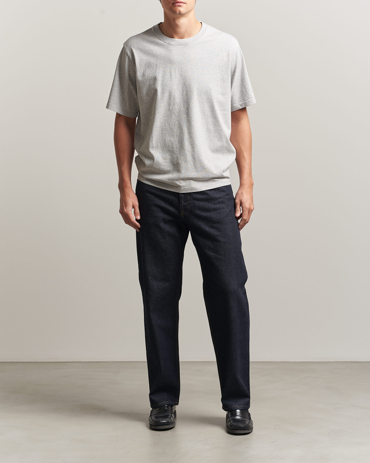 Men | T-Shirts | NN07 | Jett Printed HQ T-Shirt Grey Melange