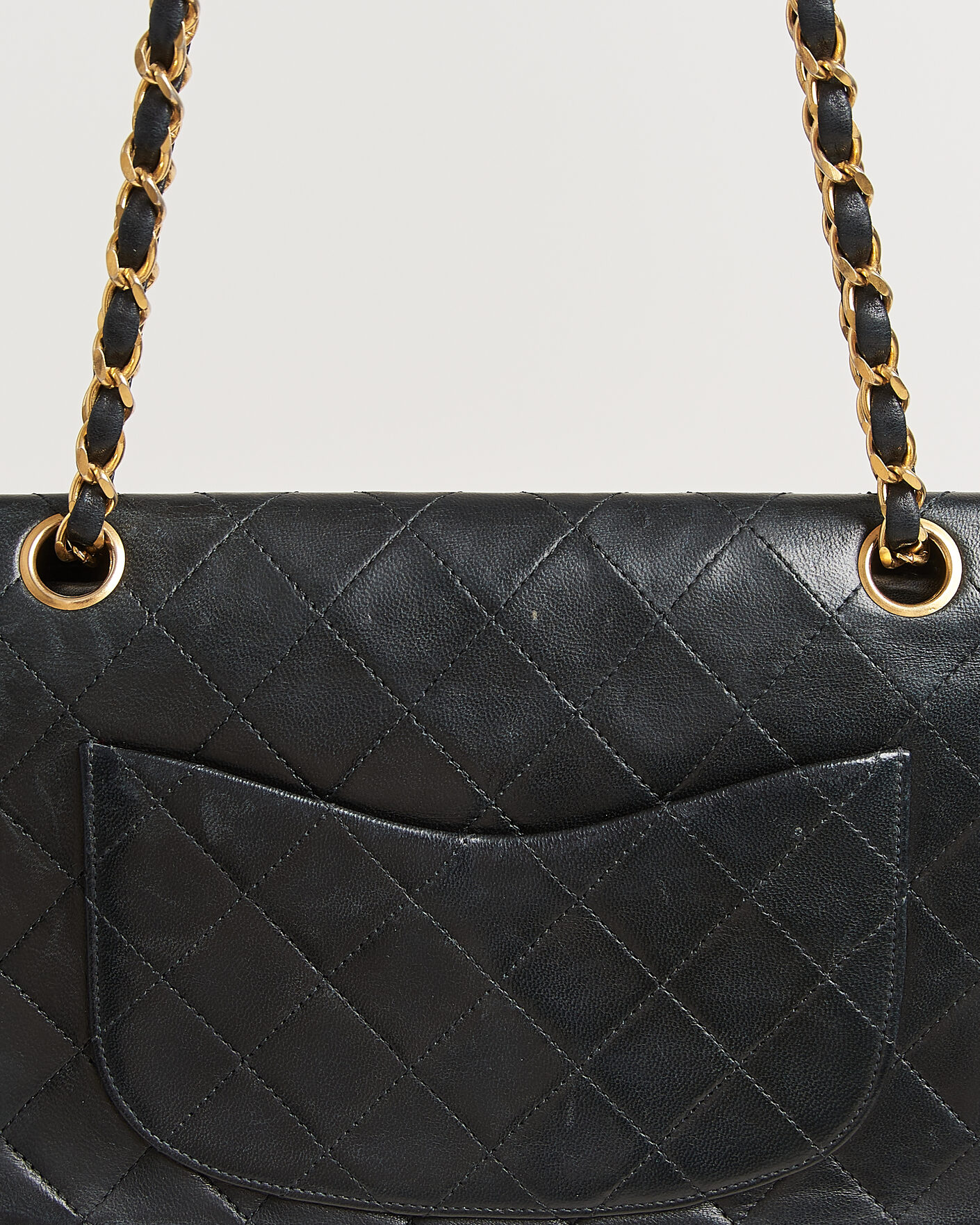 Men | Pre-Owned & Vintage Bags | Chanel Pre-Owned | Classic Small Double Flap Bag Black