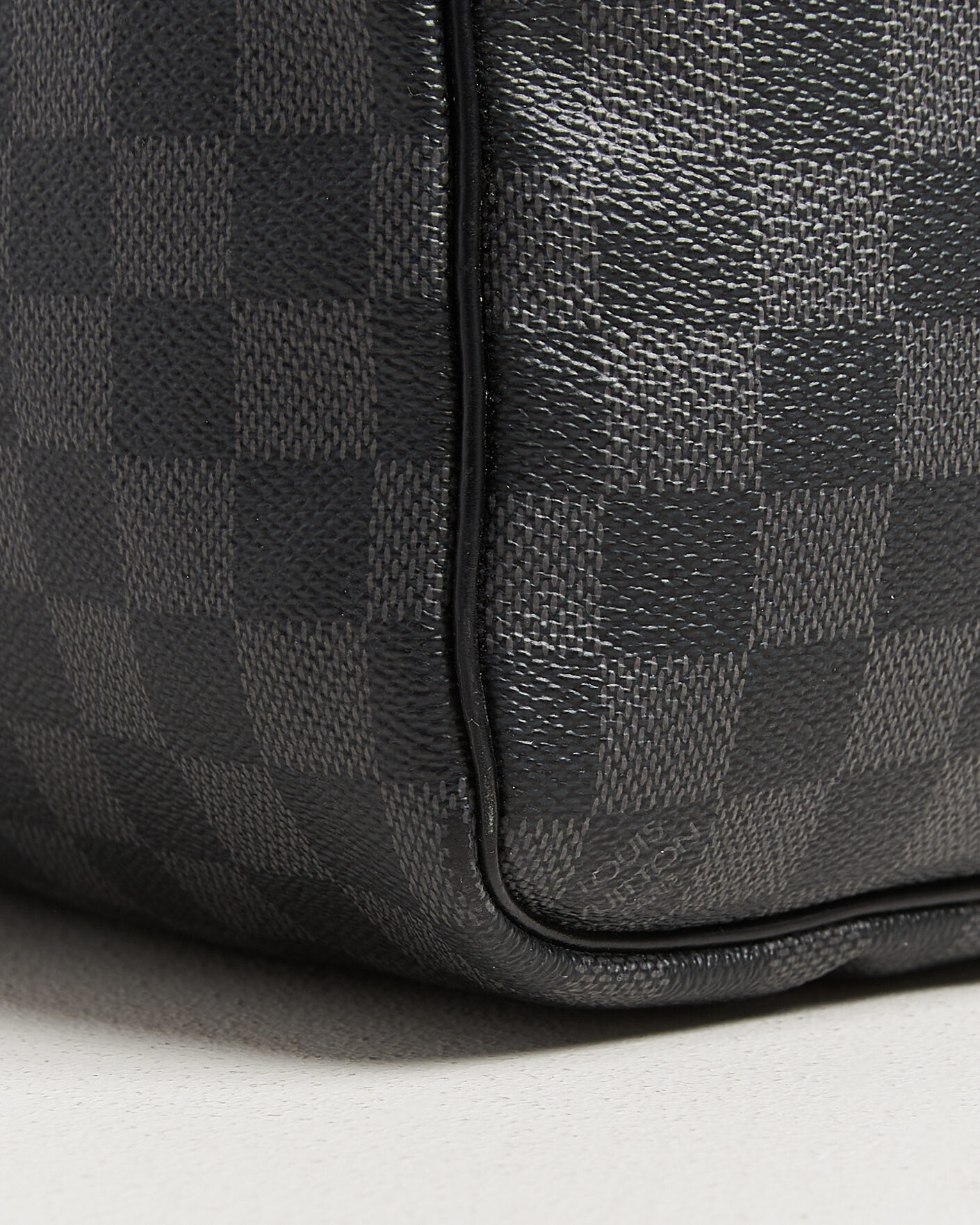 Men | Pre-Owned & Vintage Bags | Louis Vuitton Pre-Owned | Keepall 45 Bandouliére Damier Graphite