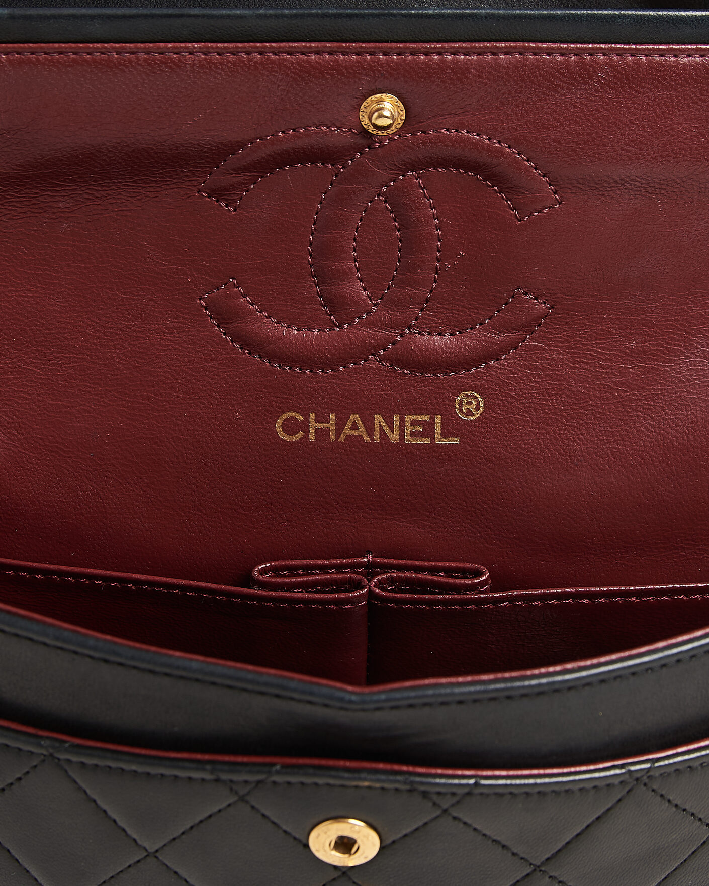 Men | Pre-Owned & Vintage Bags | Chanel Pre-Owned | Classic Small Double Flap Bag Black