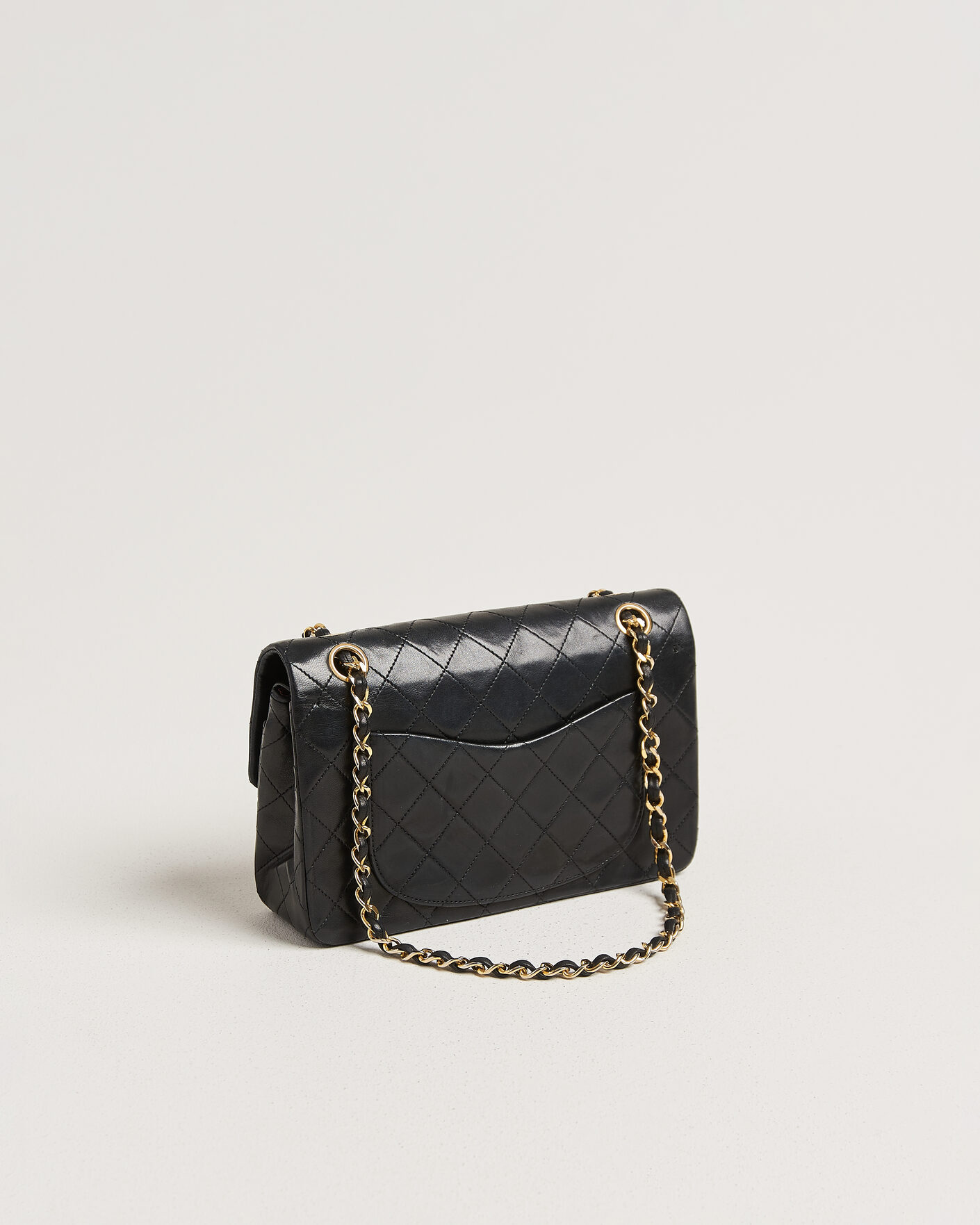 Men | Pre-Owned & Vintage Bags | Chanel Pre-Owned | Classic Small Double Flap Bag Black