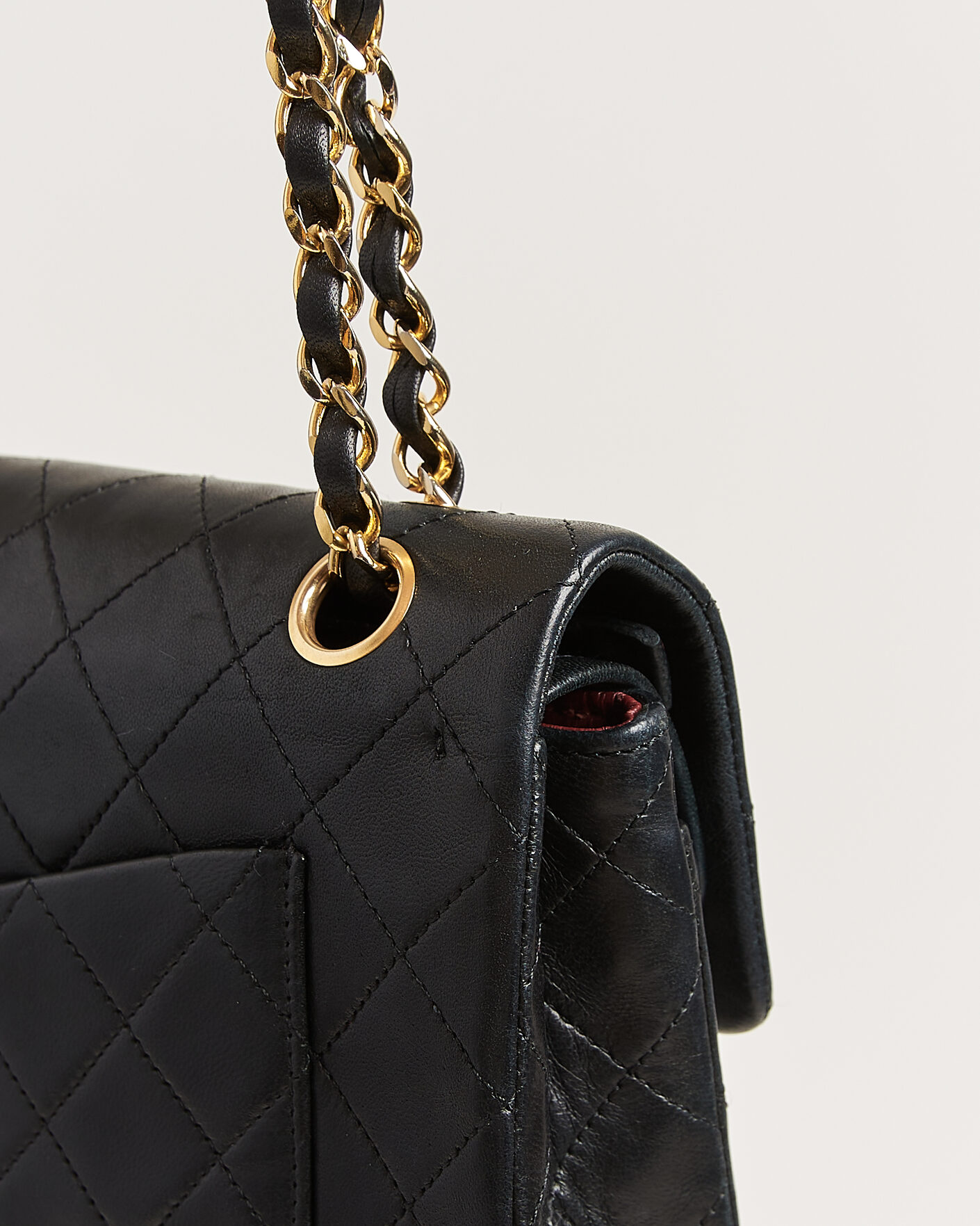 Men | Pre-Owned & Vintage Bags | Chanel Pre-Owned | Classic Small Double Flap Bag Black