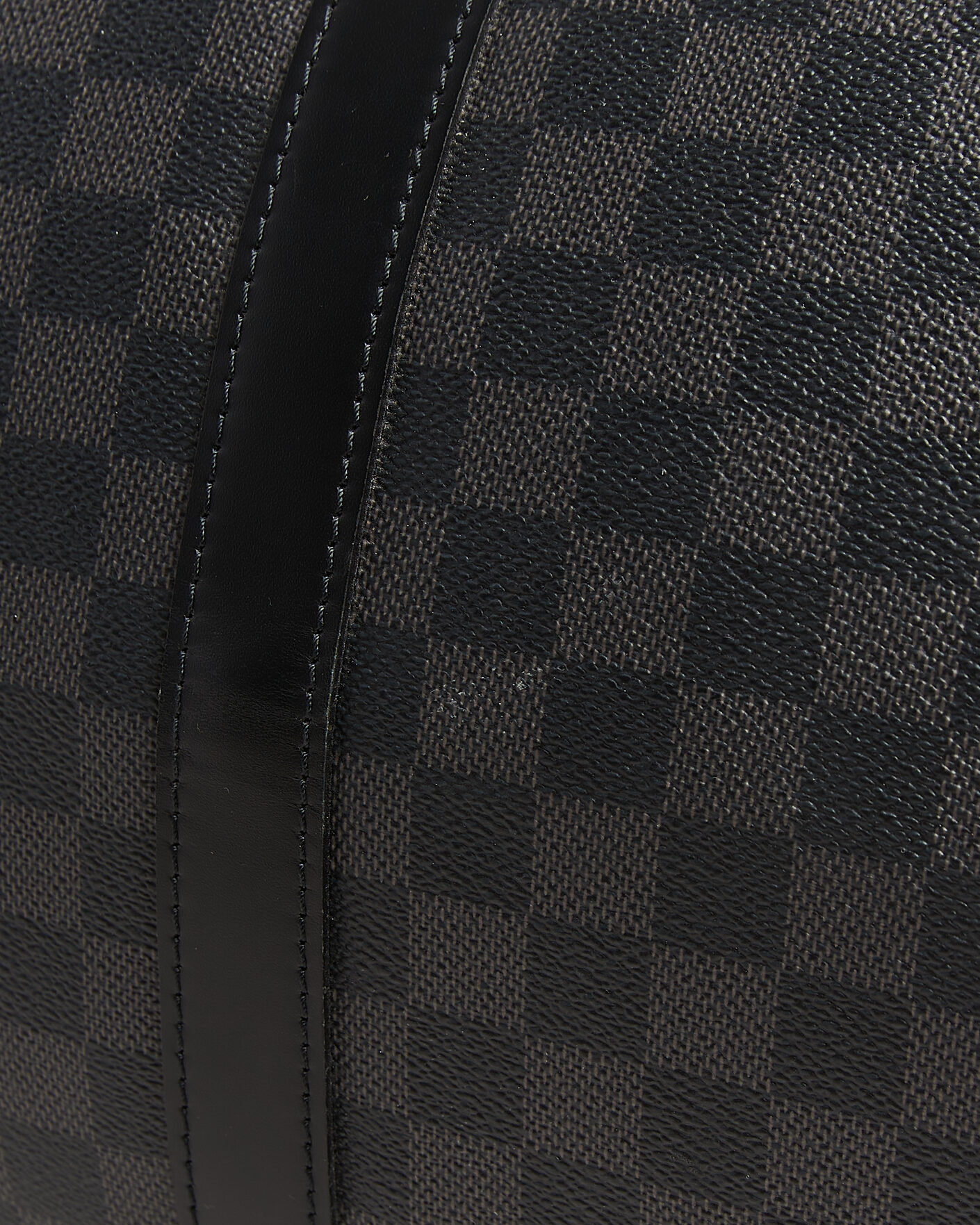 Men | Pre-Owned & Vintage Bags | Louis Vuitton Pre-Owned | Keepall 55 Bandouliére Damier Graphite