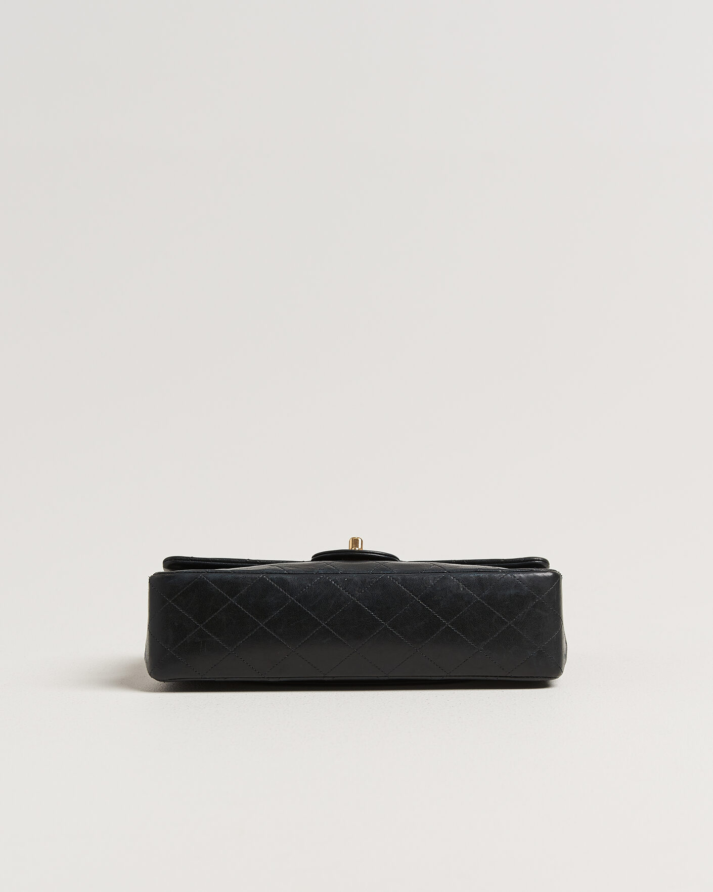Men | Chanel Pre-Owned Classic Medium Double Flap Bag Black | Chanel Pre-Owned | Classic Medium Double Flap Bag Black