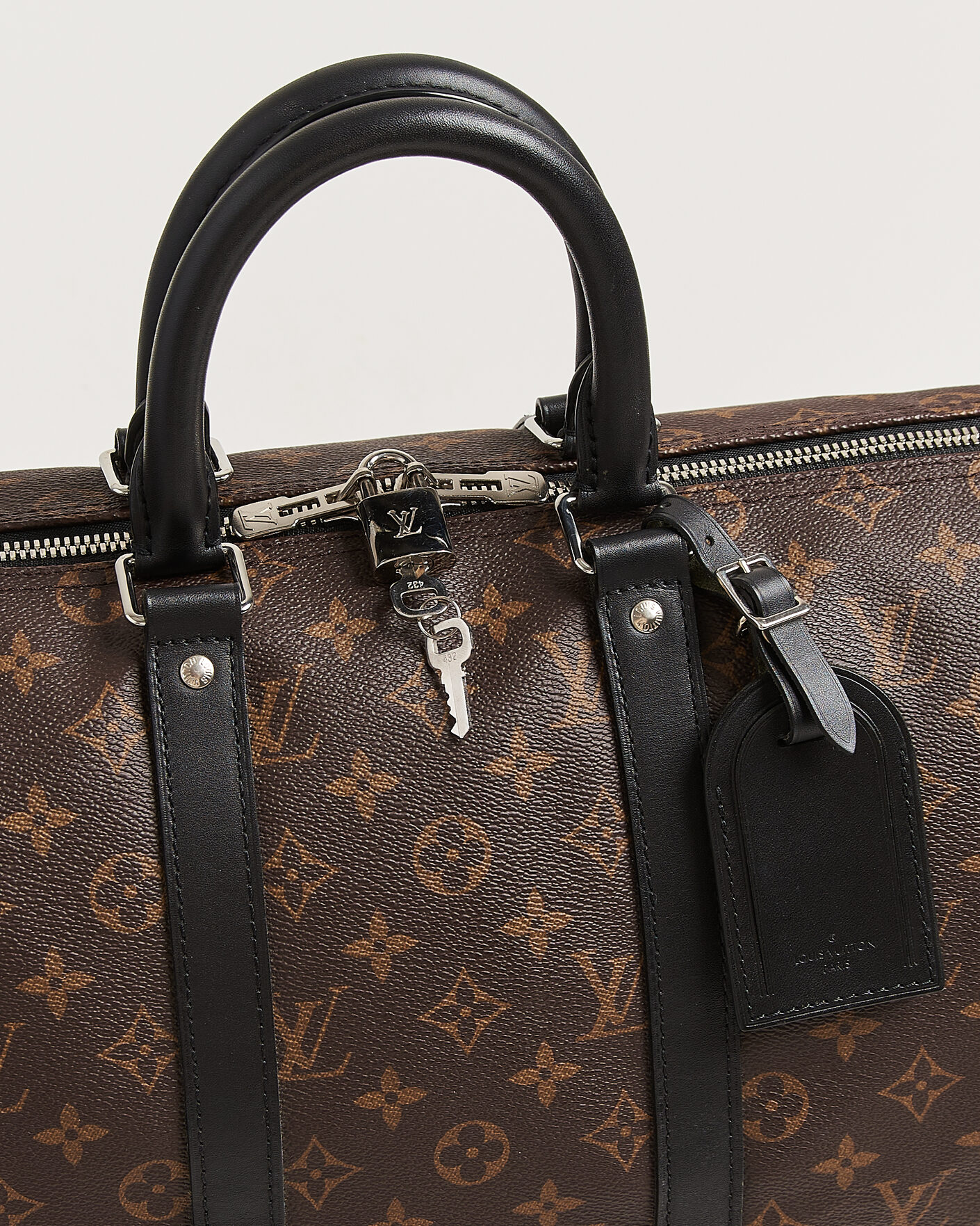 Men | Pre-Owned & Vintage Bags | Louis Vuitton Pre-Owned | Keepall 45 Bandouliére Monogram Macassar