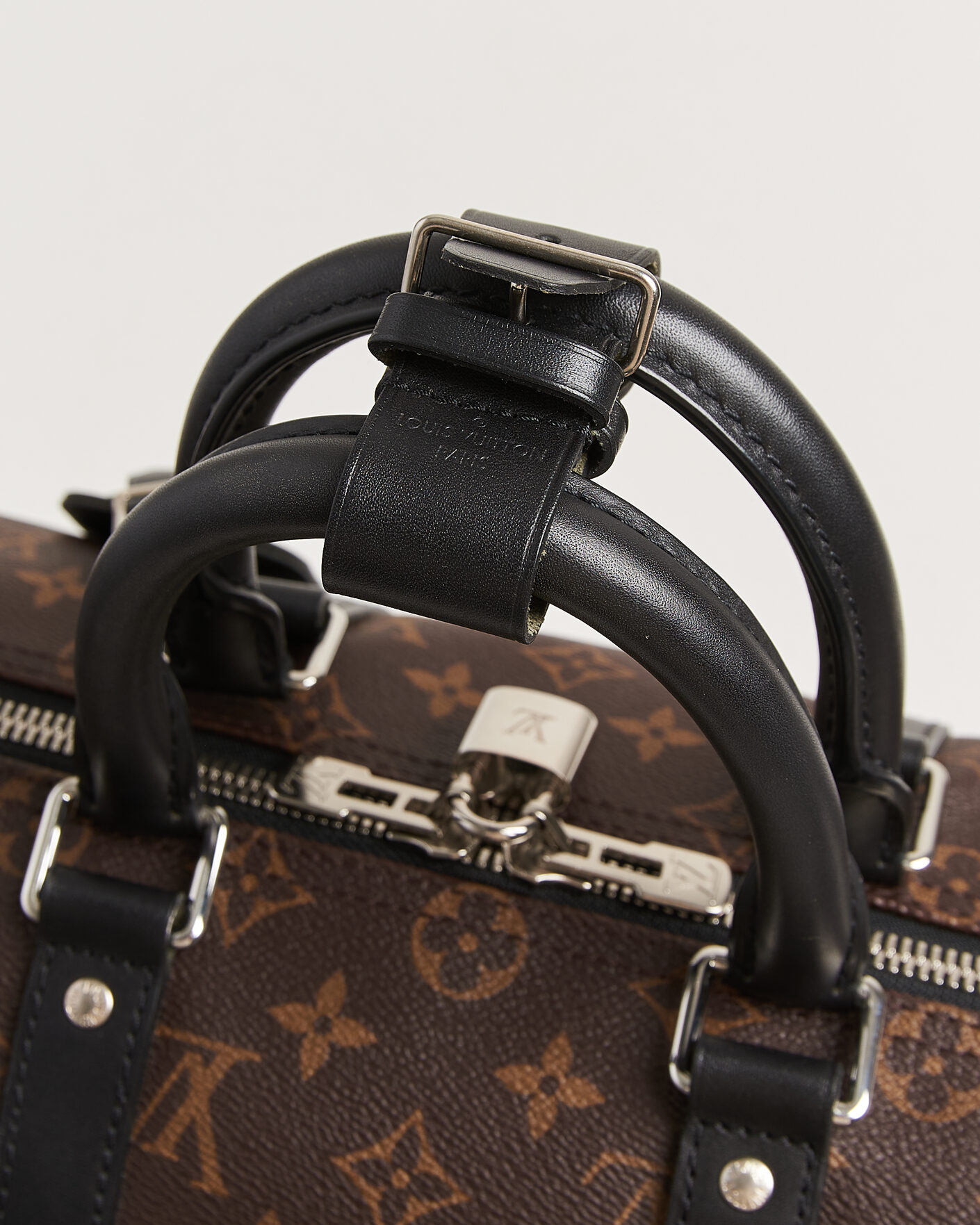 Men | Pre-Owned & Vintage Bags | Louis Vuitton Pre-Owned | Keepall 45 Bandouliére Monogram Macassar