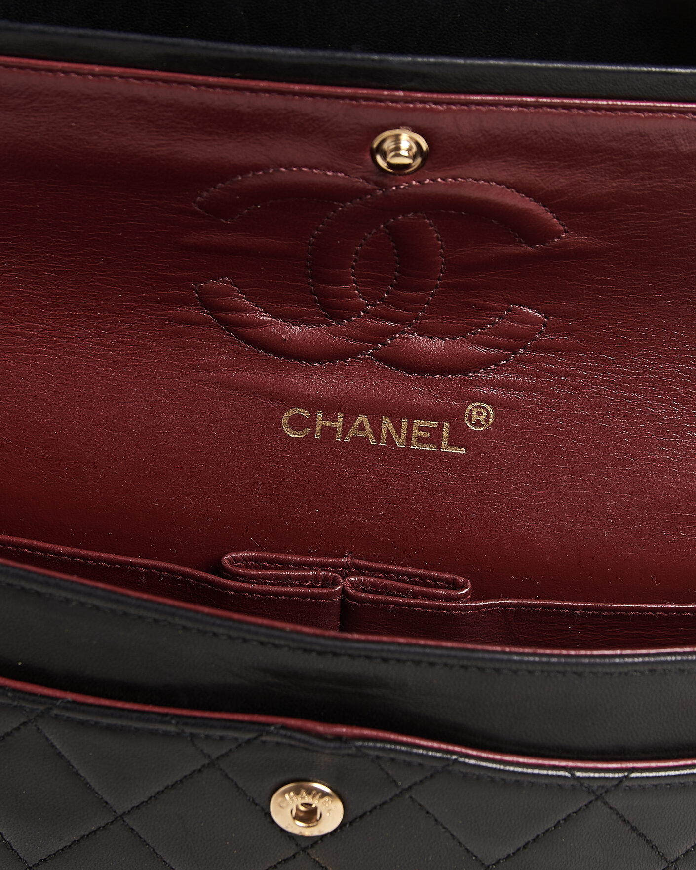 Men | Pre-Owned & Vintage Bags | Chanel Pre-Owned | Classic Small Double Flap Bag Black
