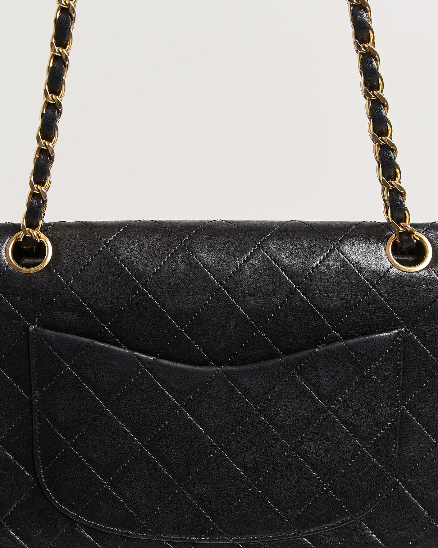 Men | Pre-Owned & Vintage Bags | Chanel Pre-Owned | Classic Small Double Flap Bag Black