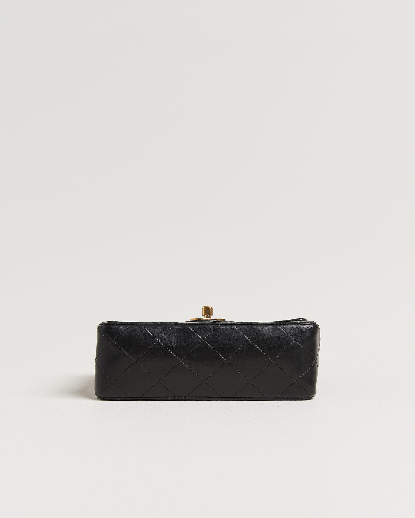 Men | Pre-Owned & Vintage Bags | Chanel Pre-Owned | Classic Mini Single Flap Square Bag Black