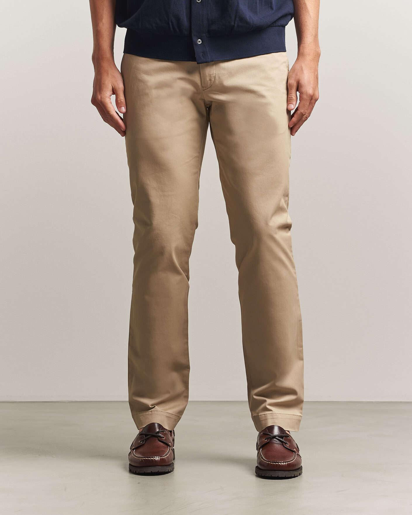 Men | Trousers | Polo Ralph Lauren | Greenwich Slim Fit Stretch Chinos Classic Khaki