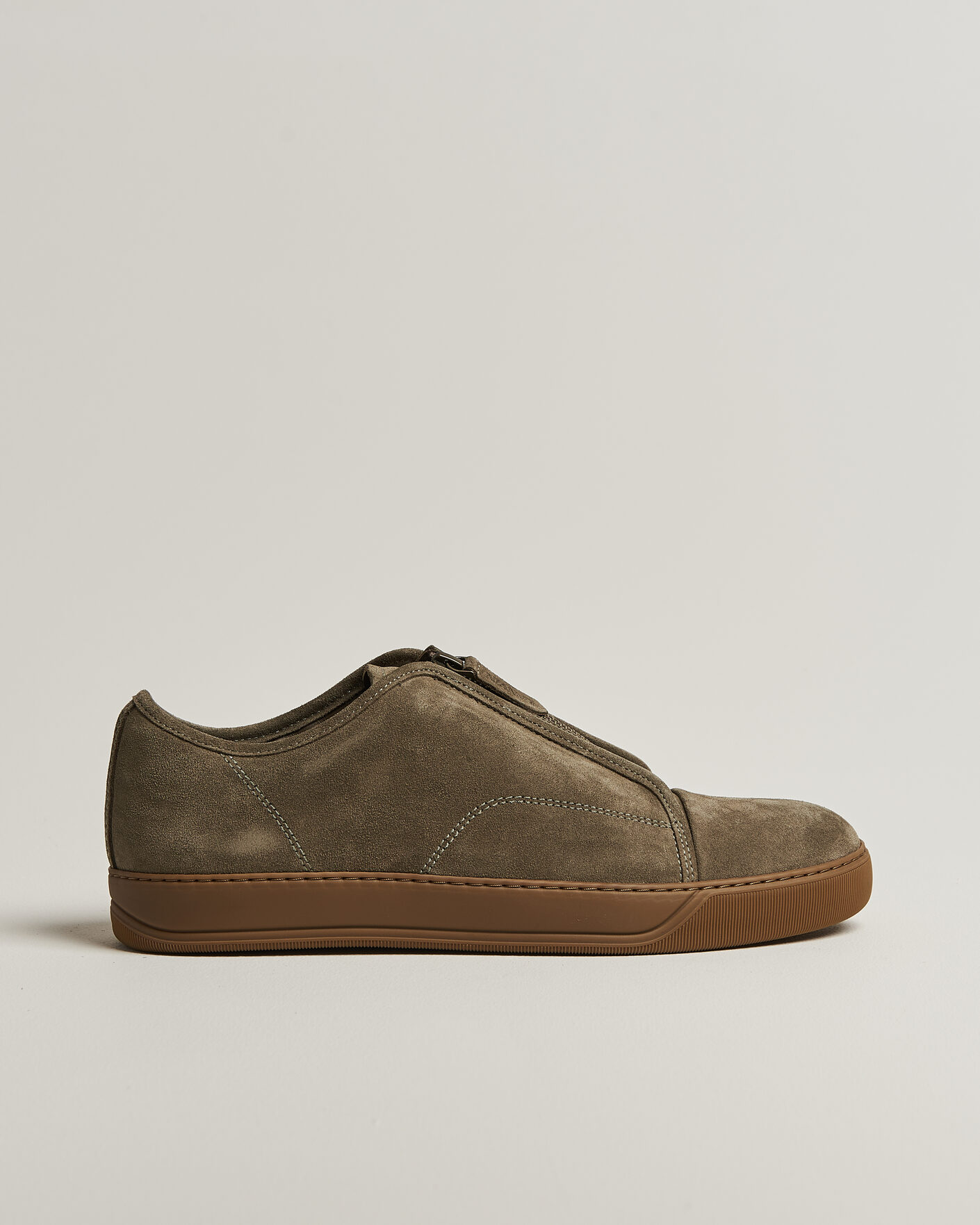 Men | Sneakers | Lanvin | DBB1 Zip Sneakers Khaki