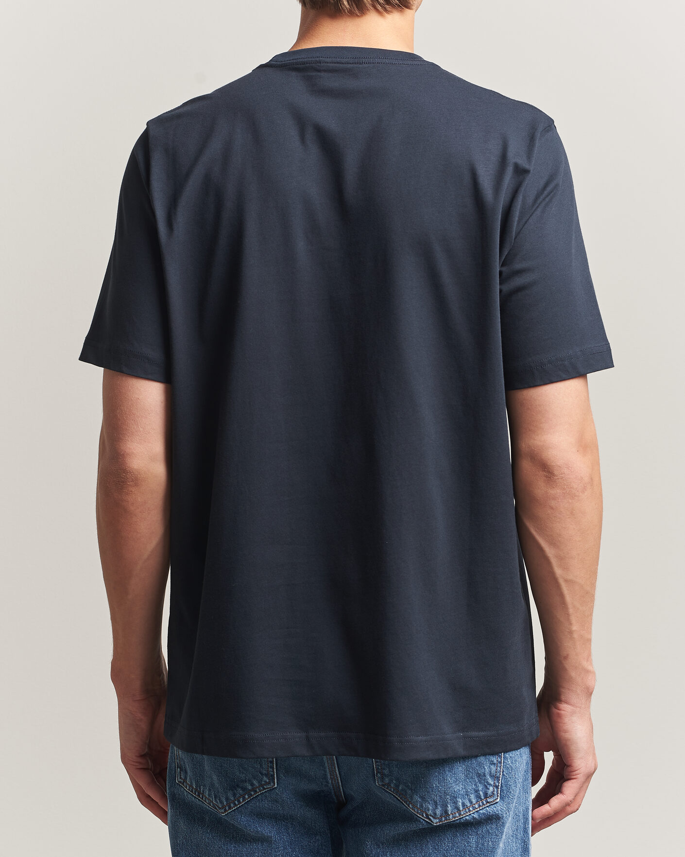Men | T-Shirts | PS Paul Smith | Organic Cotton Zebra T-Shirt Navy
