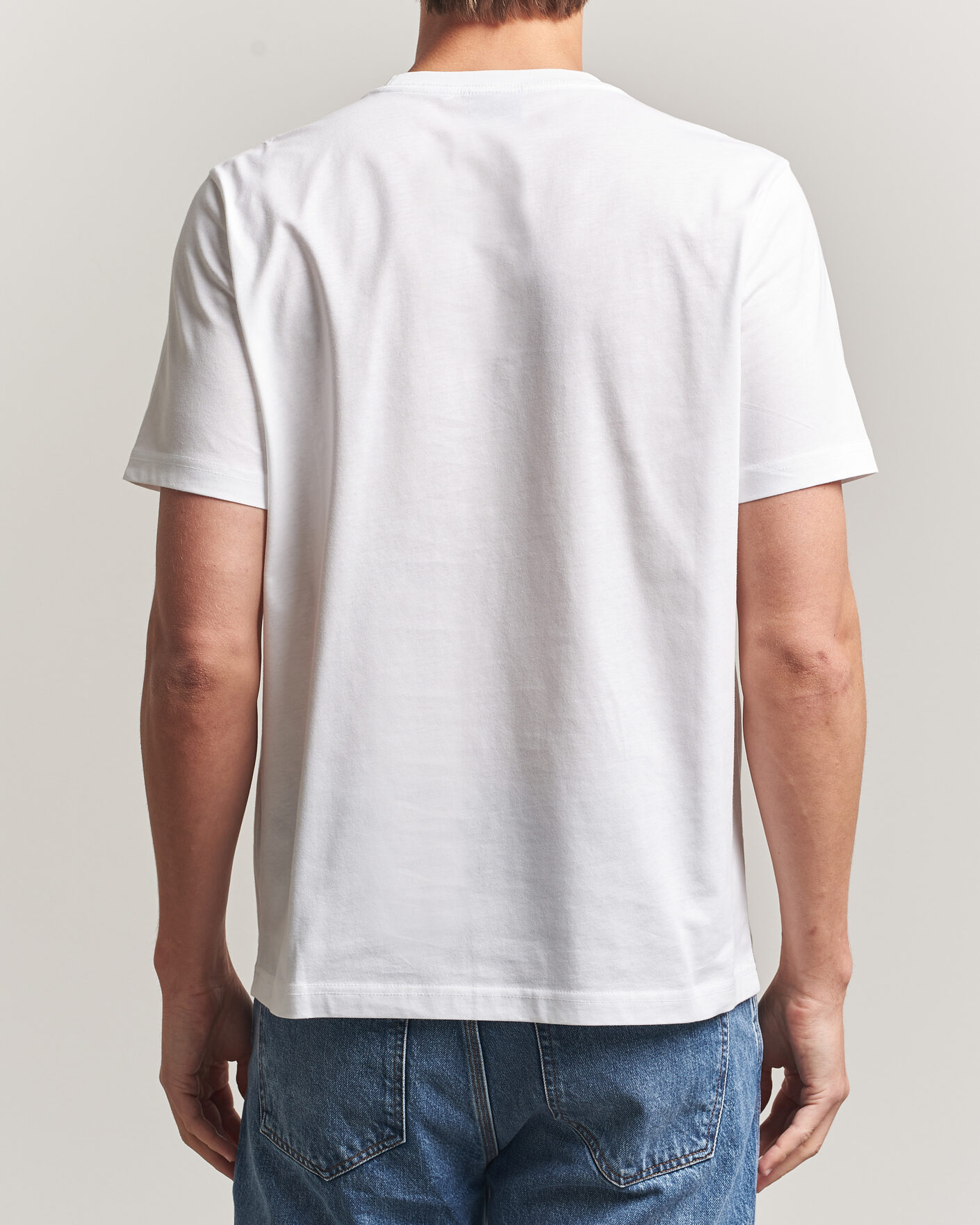 Men | T-Shirts | PS Paul Smith | Football Crew Neck T-Shirt White