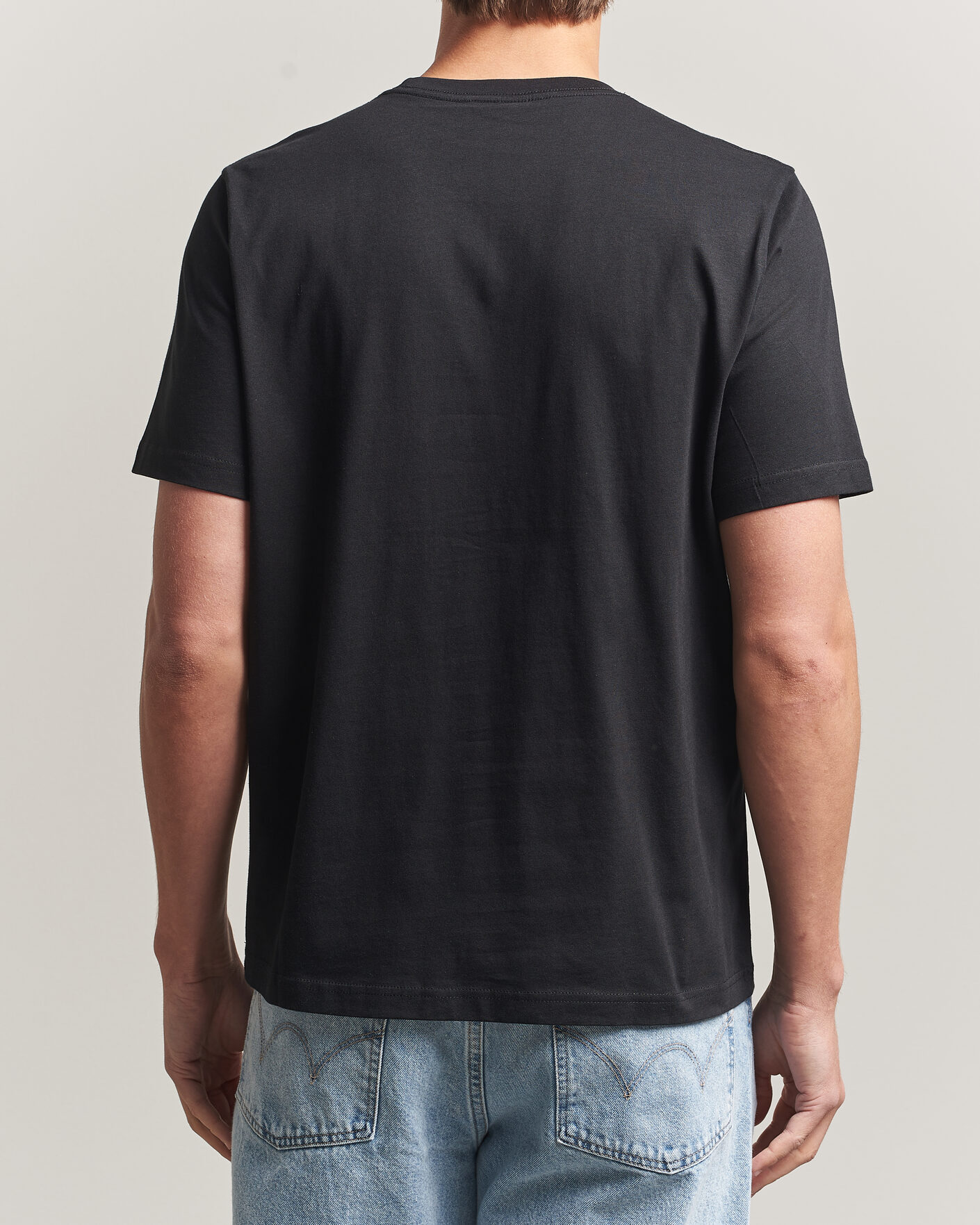 Men | T-Shirts | PS Paul Smith | Slides Crew Neck T-Shirt Black