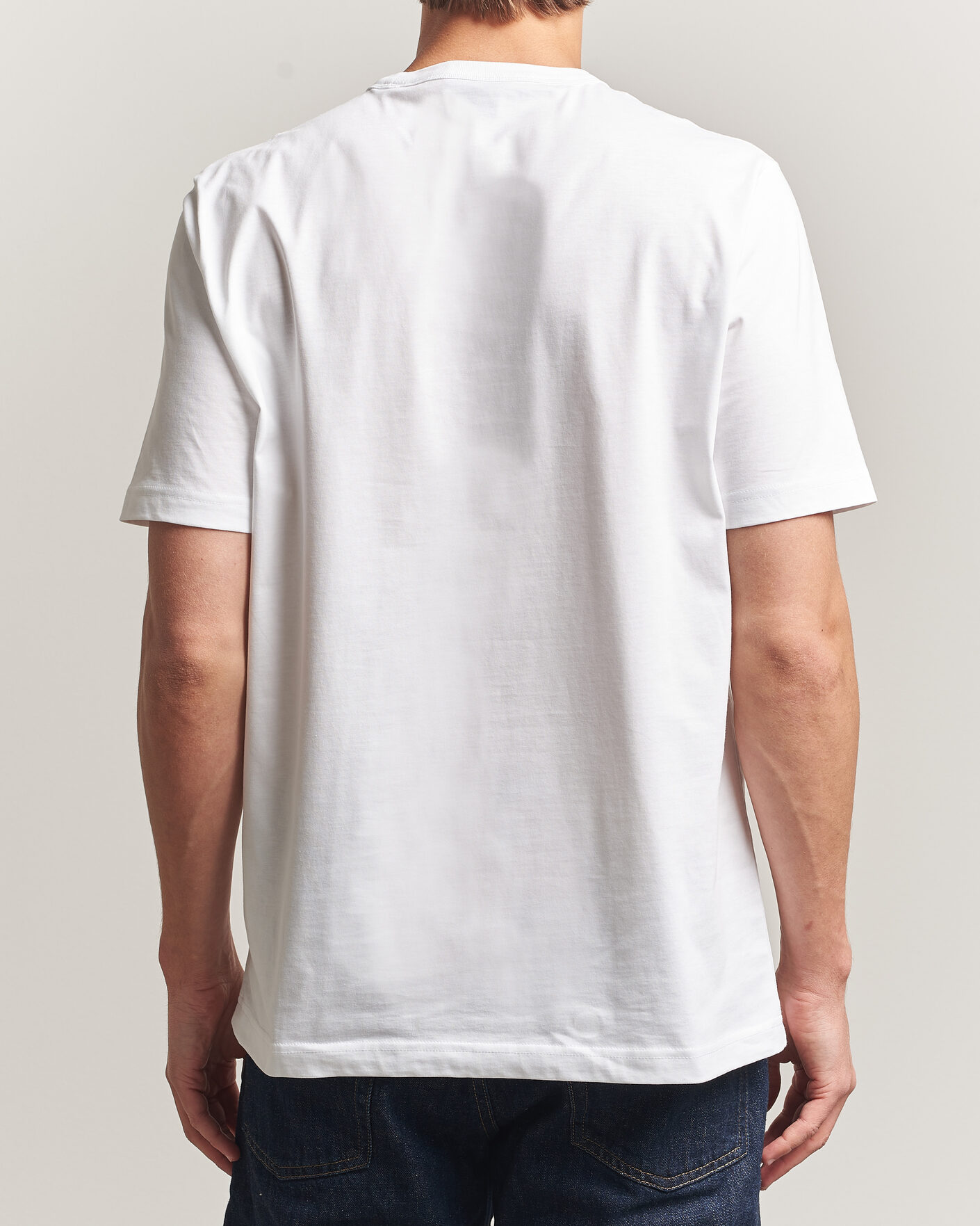 Men | T-Shirts | PS Paul Smith | Flower Crew Neck T-Shirt White