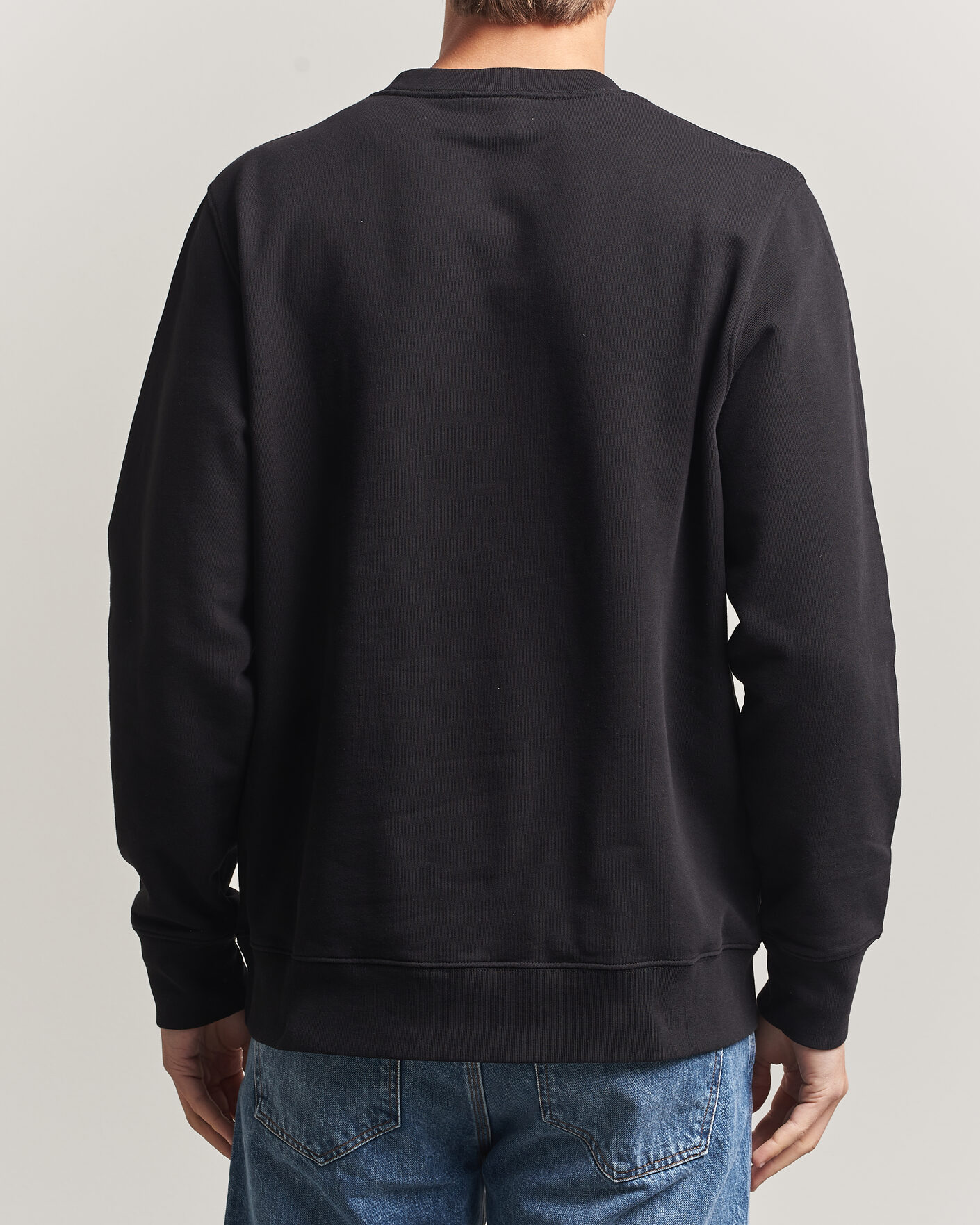 Men | Sweaters & Knitwear | PS Paul Smith | In A Row Crew Neck Sweatshirt Black