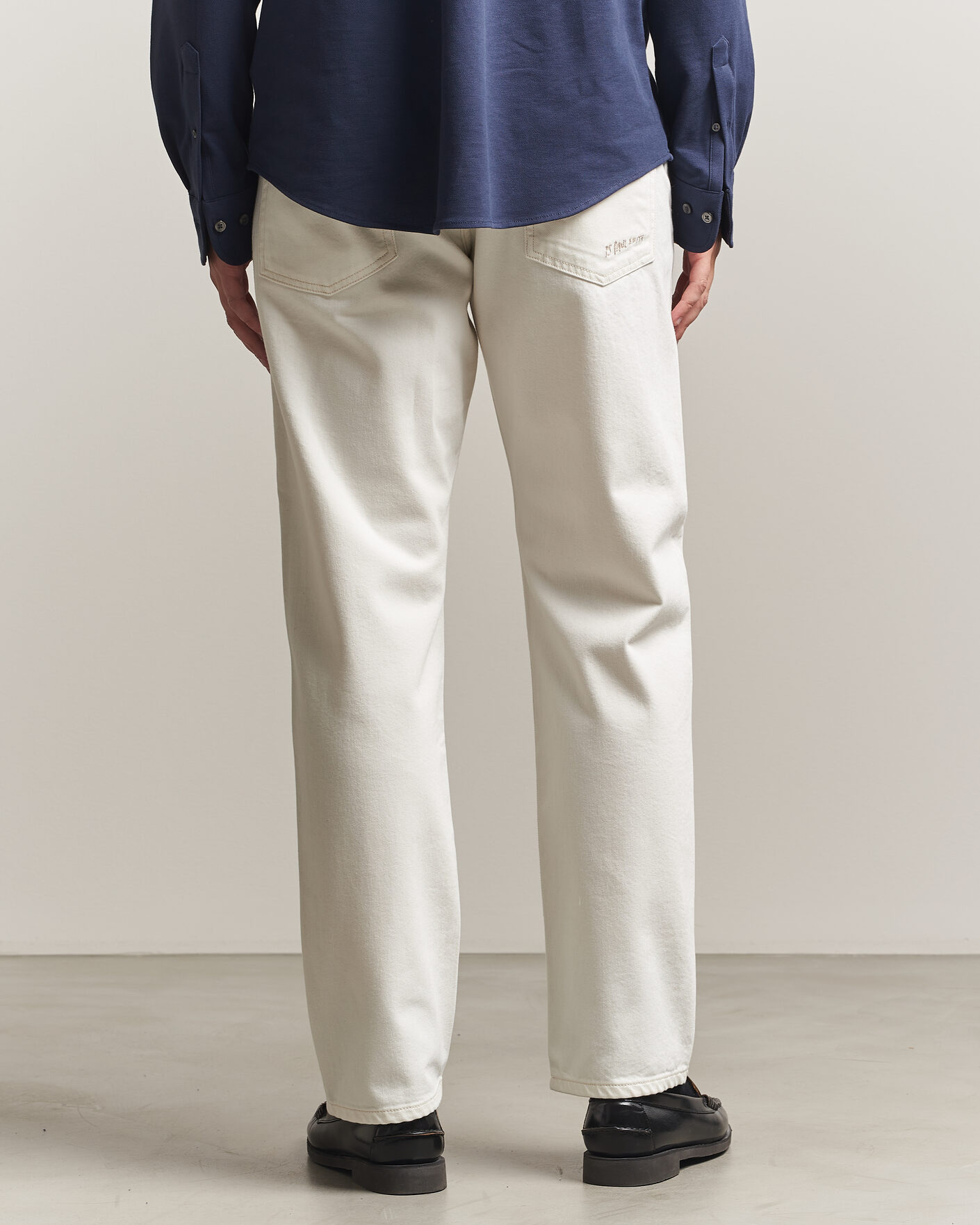 Men | Jeans | PS Paul Smith | Relaxed Tapered Fit Jeans Off White