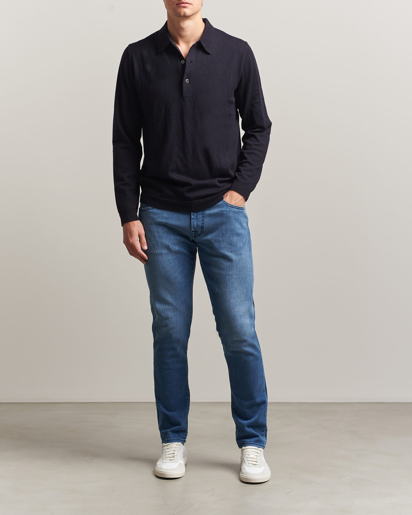 Men | Jeans | Tramarossa | Michelangelo Stretch Relax Jeans Mid Blue